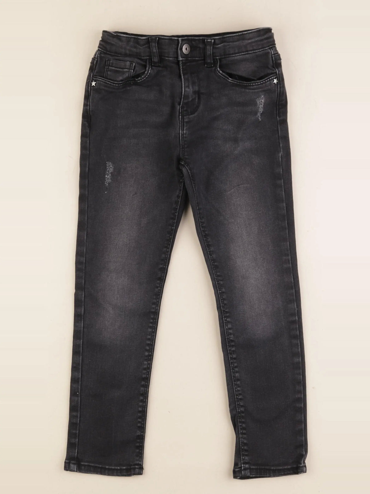 Vertbaudet - jean noir - 6 ans