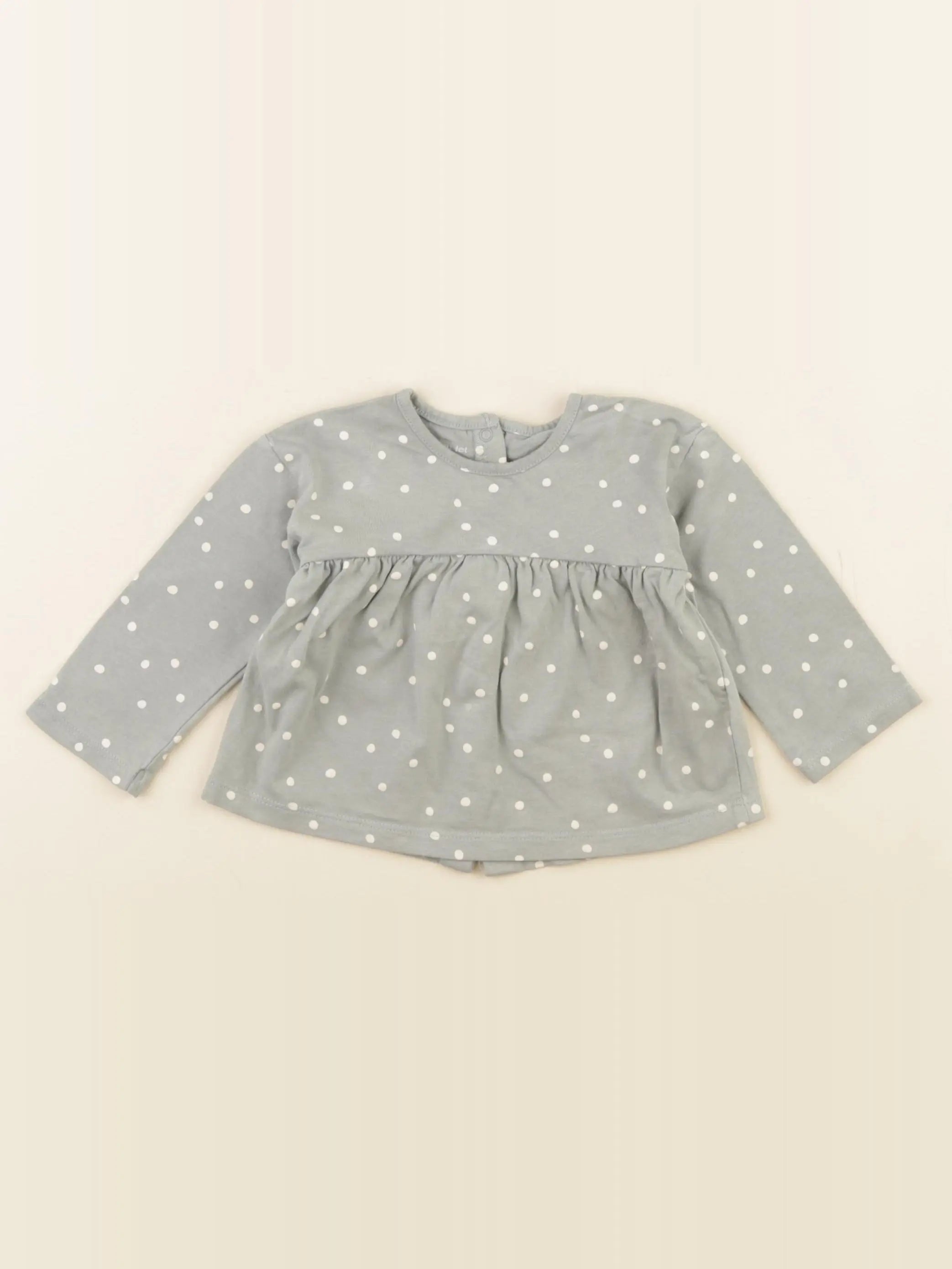 Vertbaudet - tee-shirt multicolore - 6 mois
