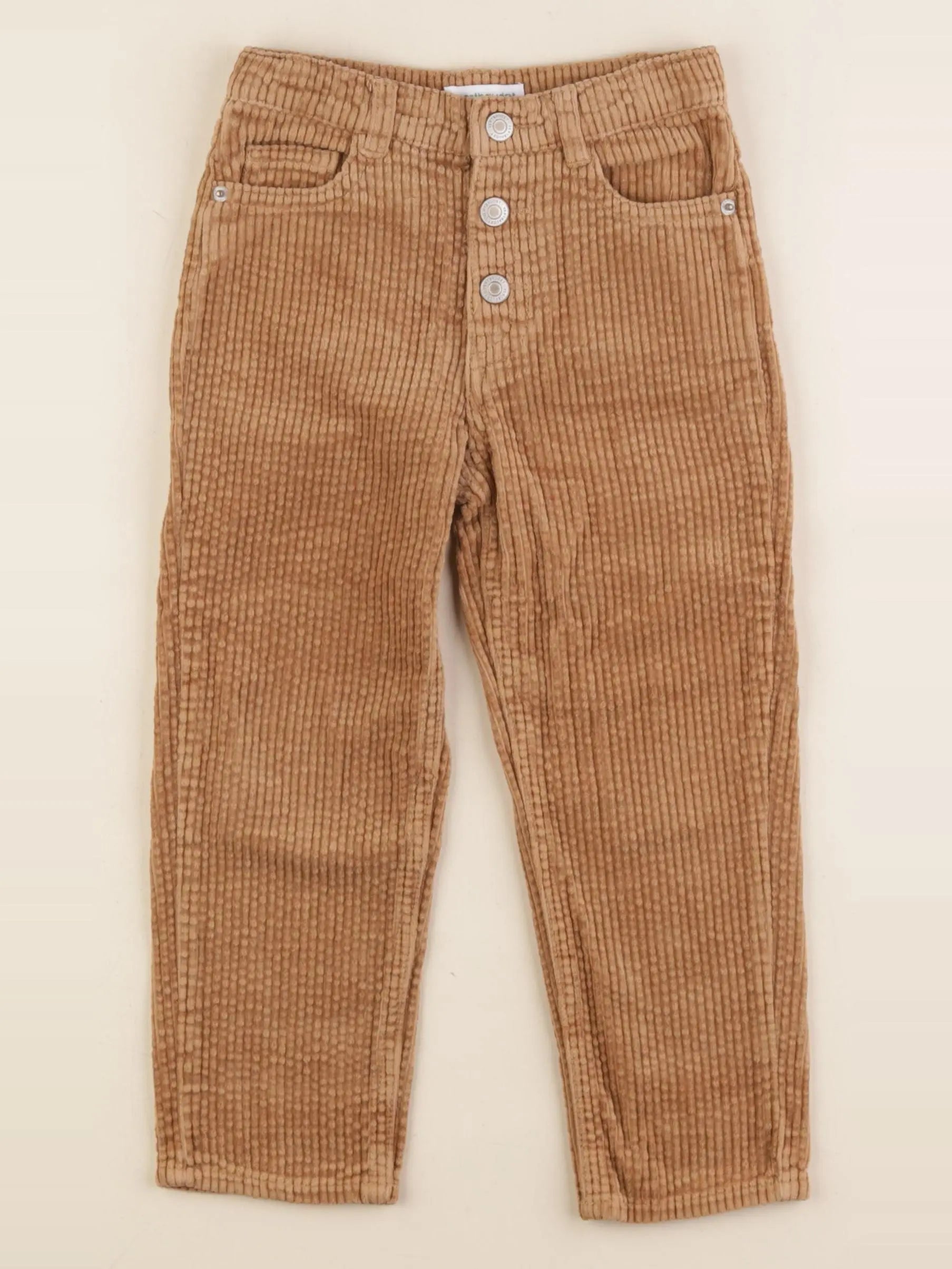 Vertbaudet - pantalon marron - 4 ans