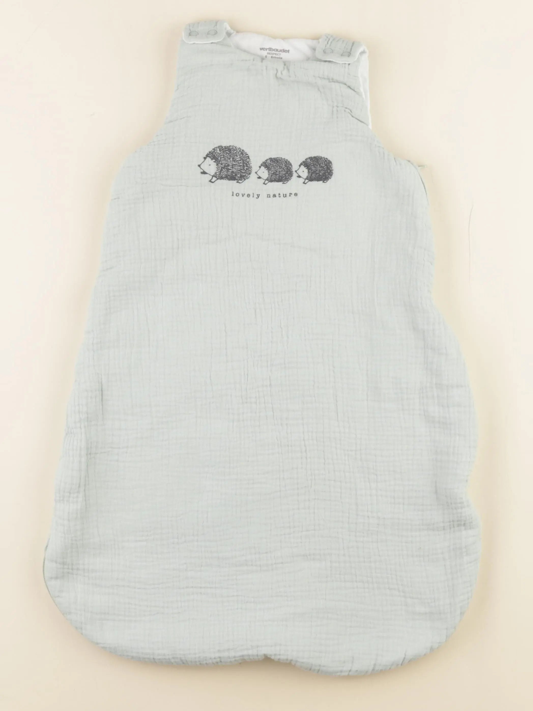 Vertbaudet - gigoteuse TOG 2,5 vert - 0/6 mois