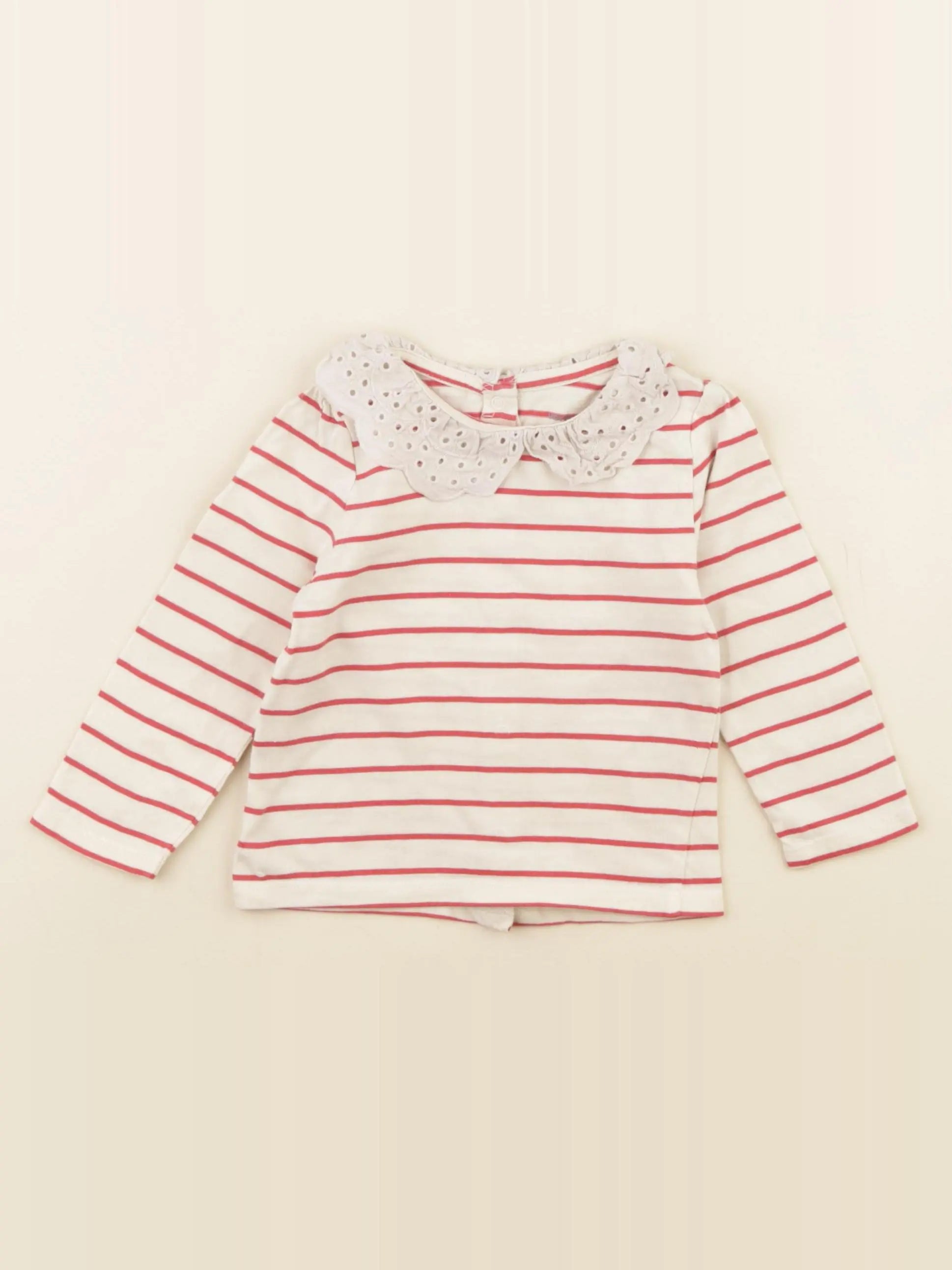 Vertbaudet - tee-shirt multicolore - 6 mois