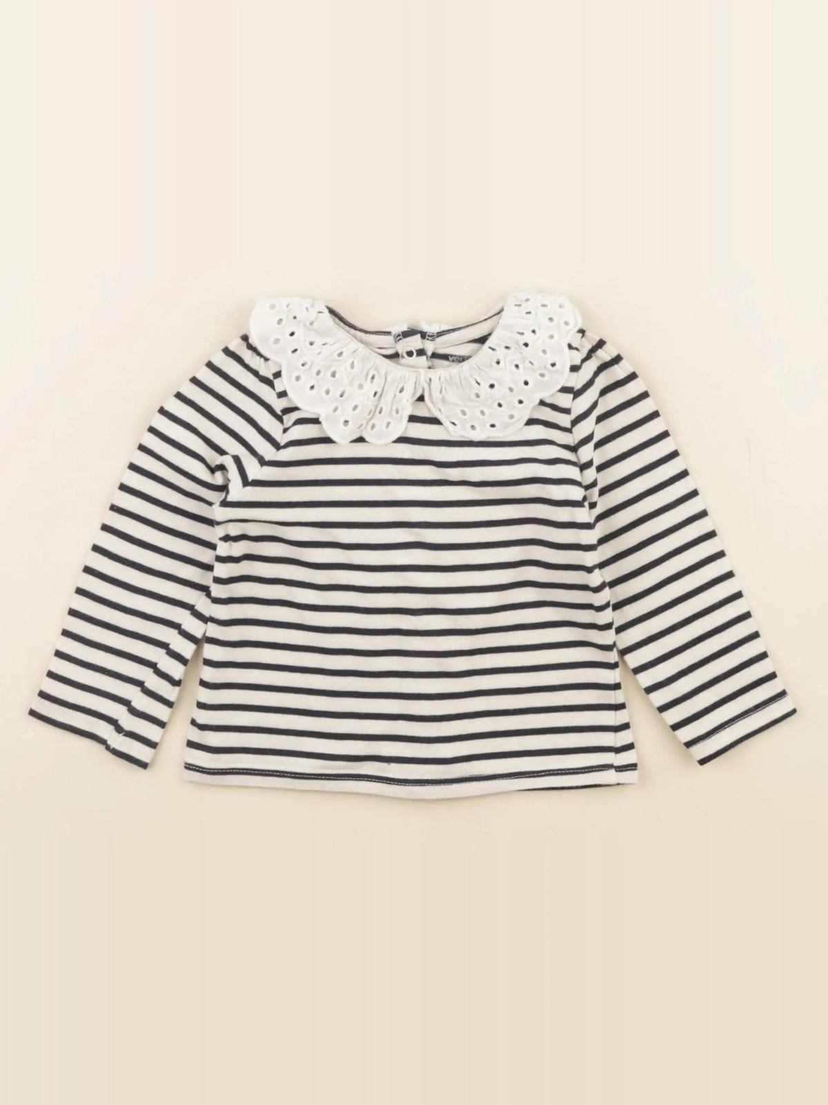 Vertbaudet - tee-shirt multicolore - 6 mois