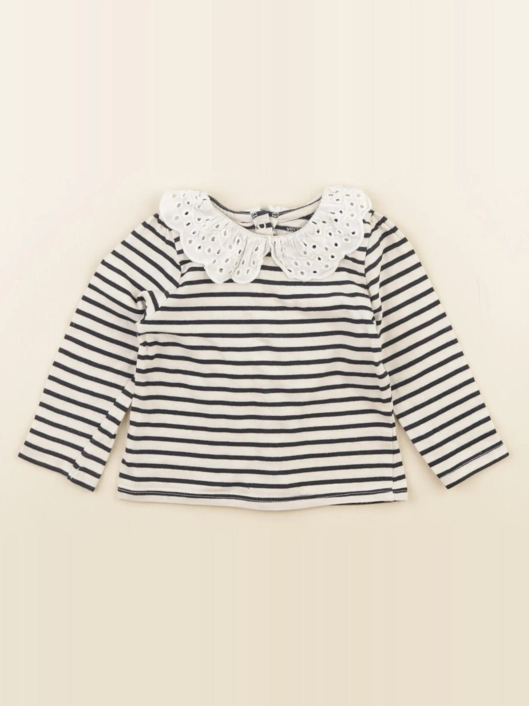 Vertbaudet - tee-shirt multicolore - 6 mois