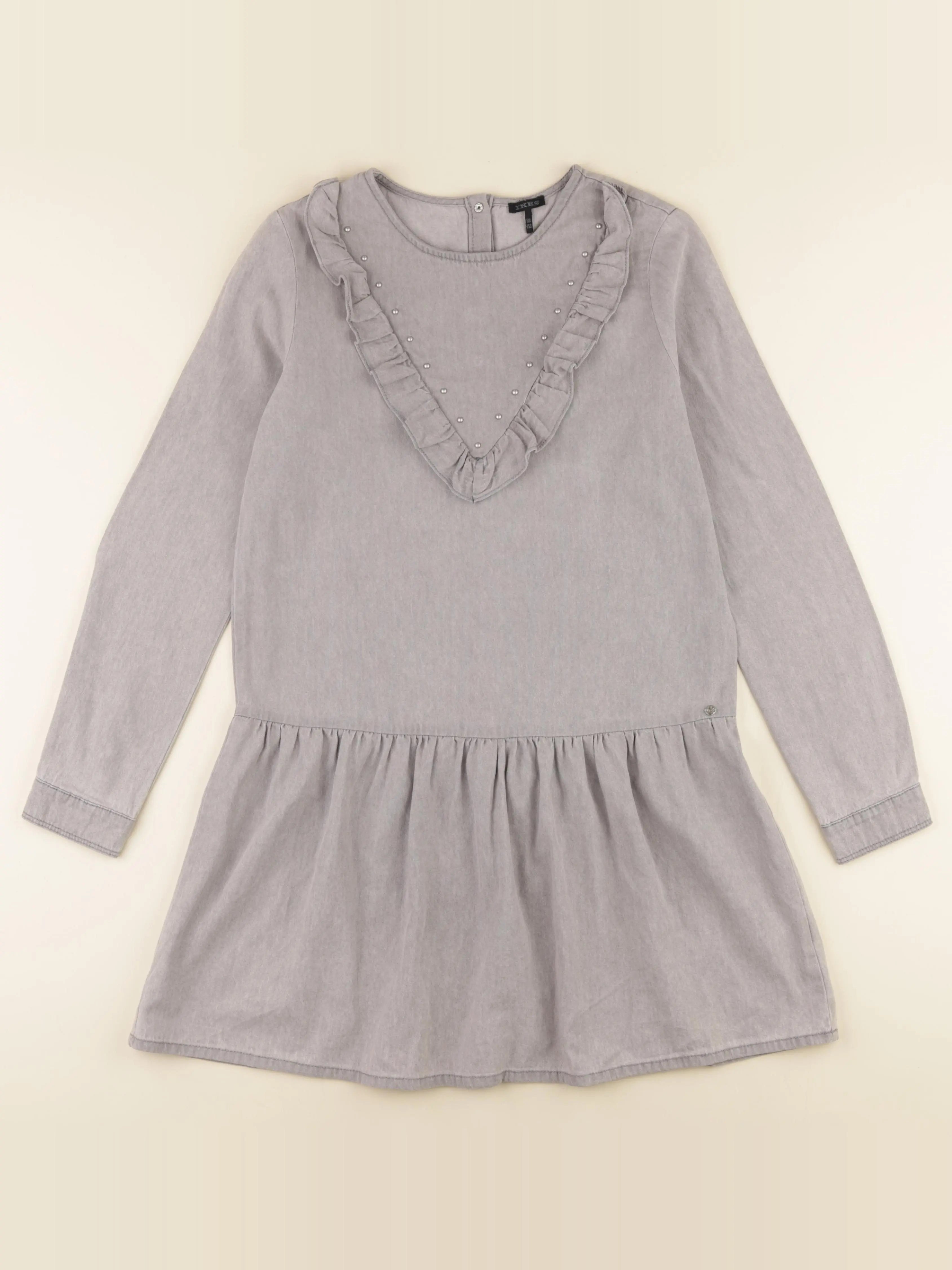 IKKS - robe gris - 14 ans