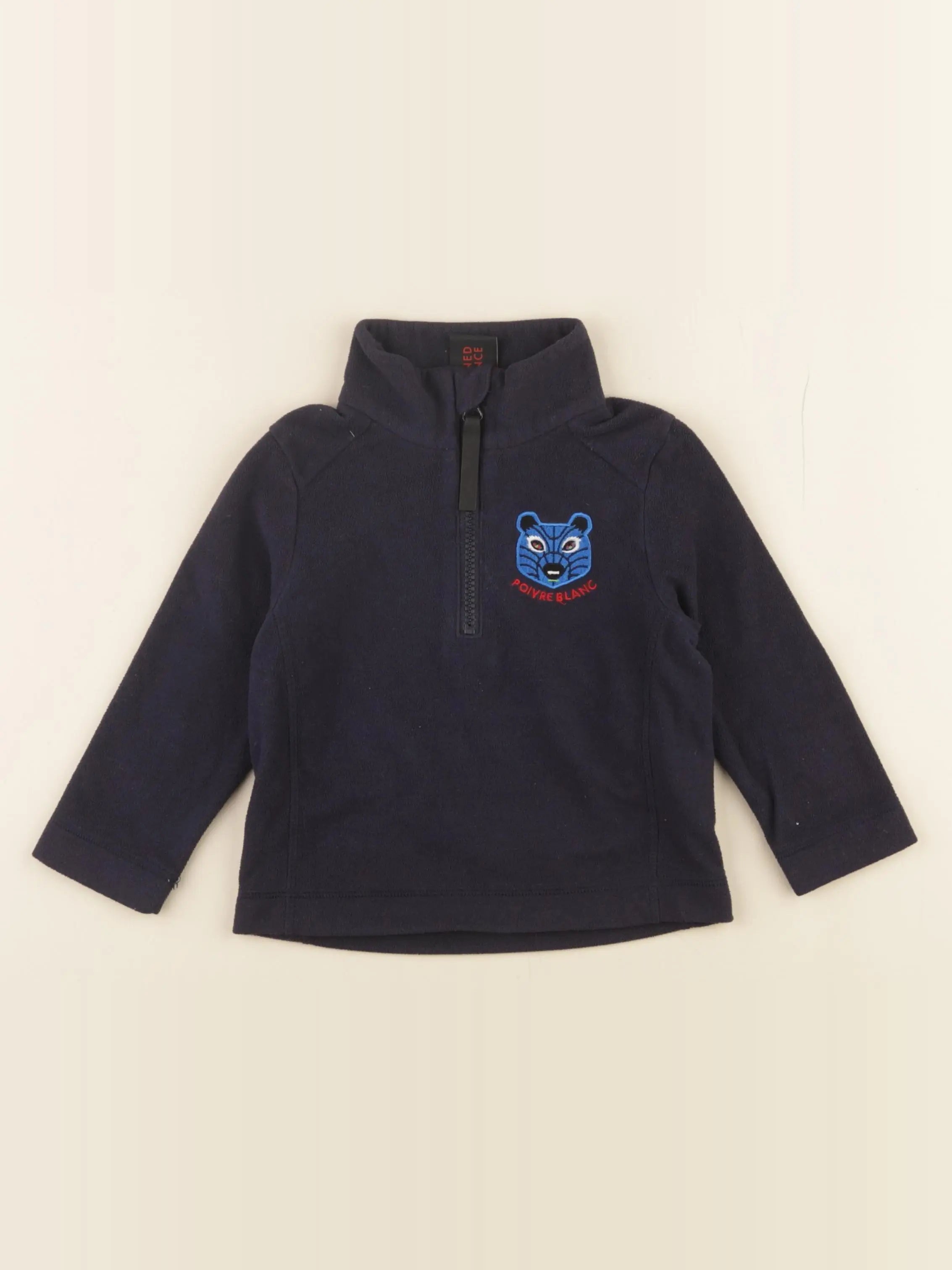 Poivre Blanc Ski - polaire bleu - 18 mois