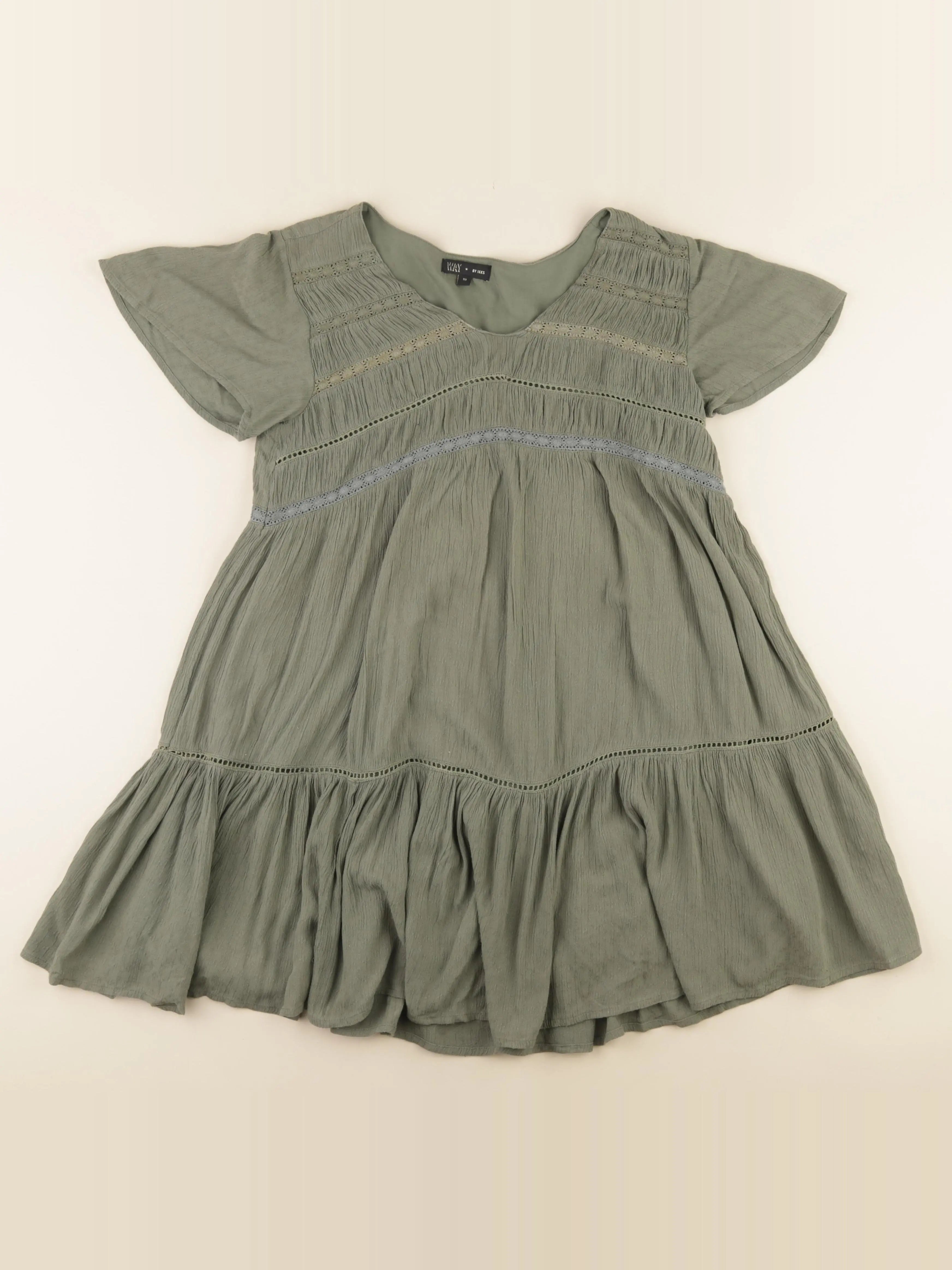 IKKS - robe vert - 12 ans
