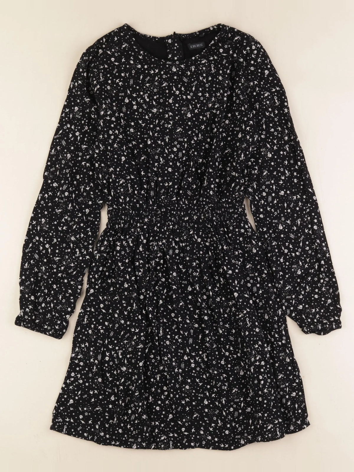 IKKS - robe noir - 12 ans