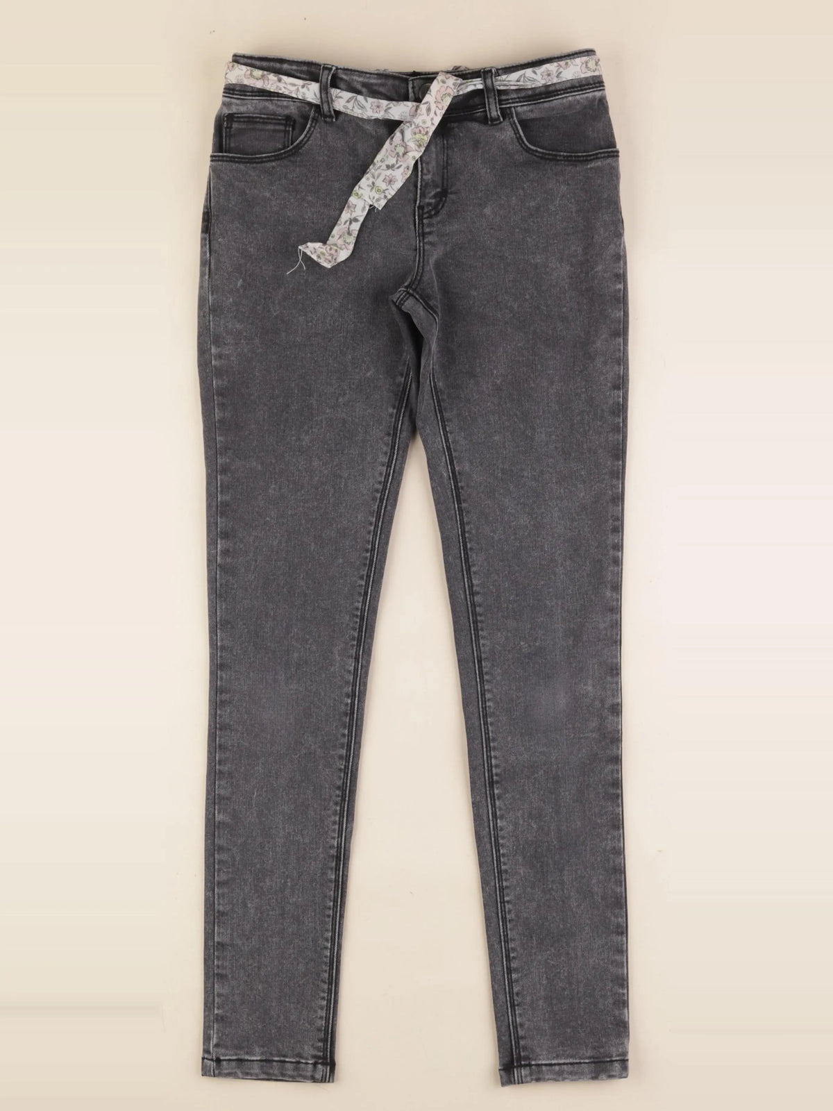 IKKS - jean gris - 12 ans