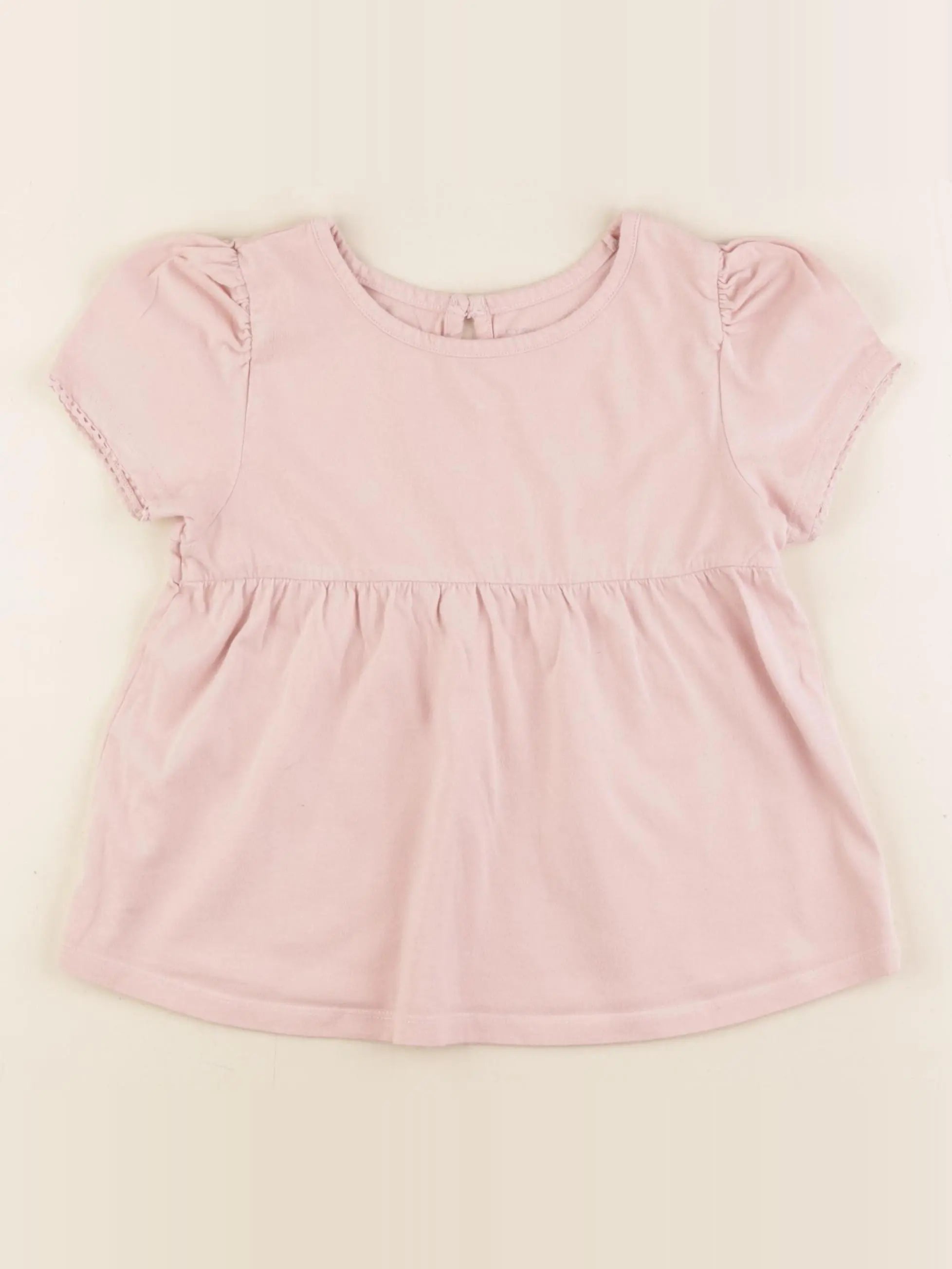 Cyrillus - tee-shirt rose - 8 ans
