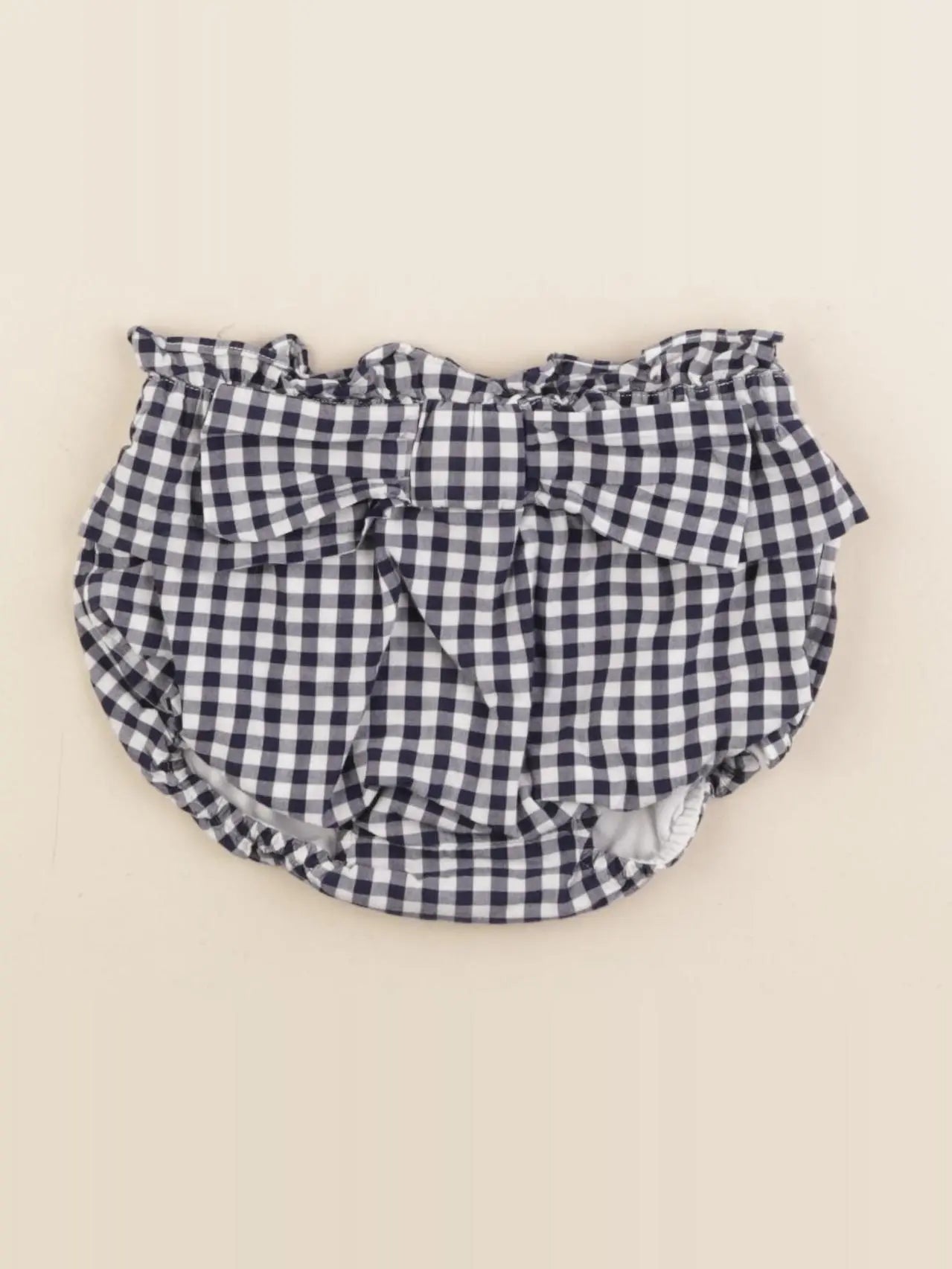 Jacadi - bloomer blanc, bleu - 12 mois