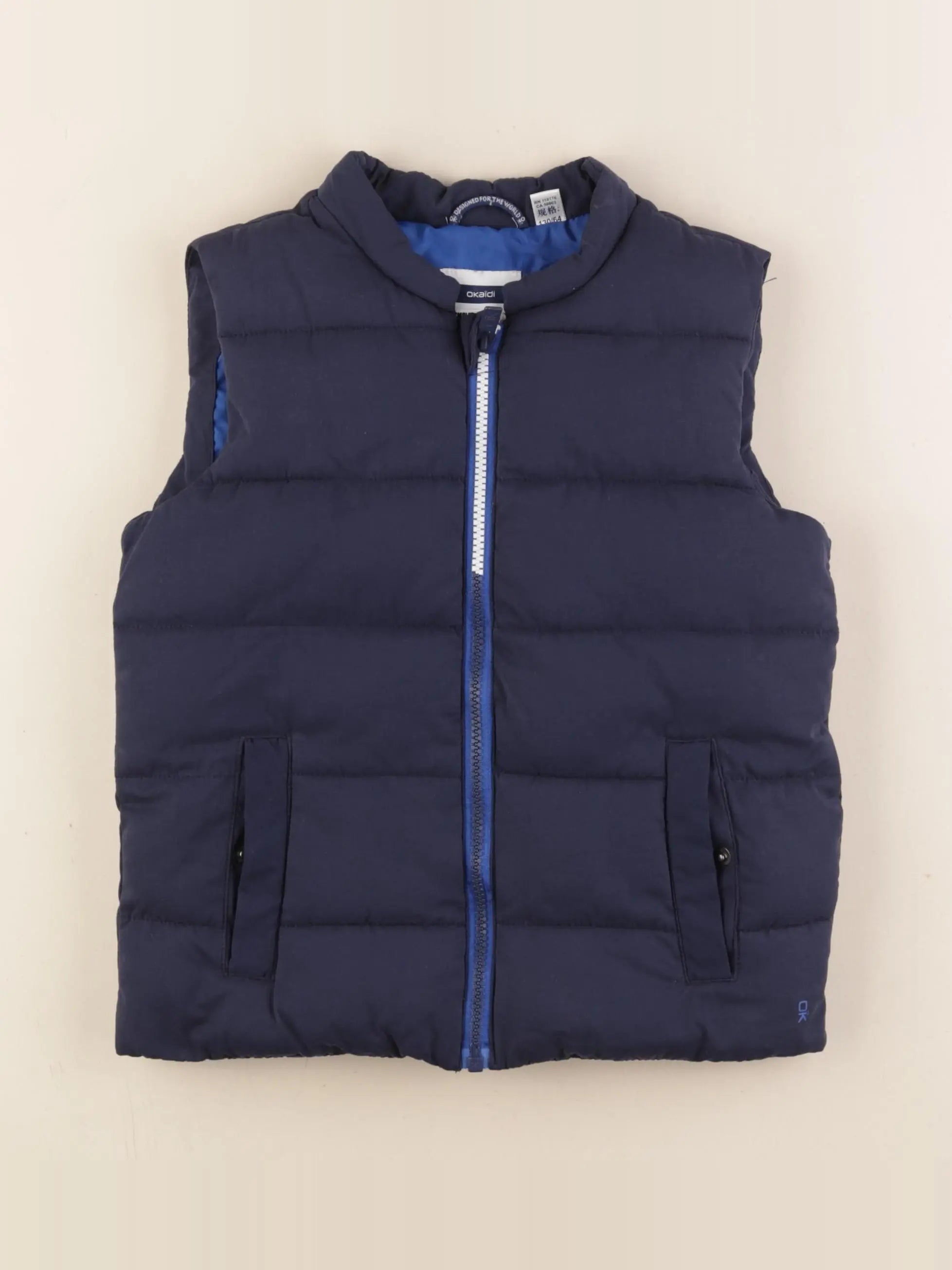 Okaidi - doudoune bleu - 8 ans