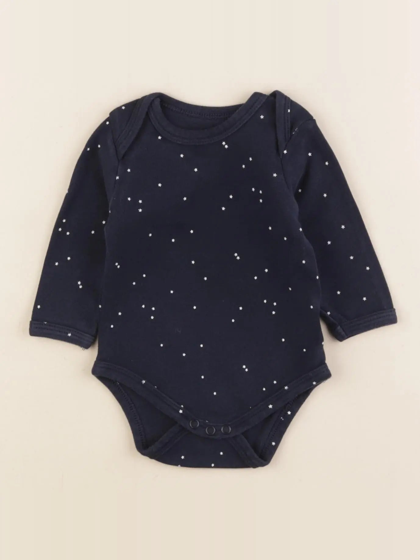 Vertbaudet - body bleu - 3 mois