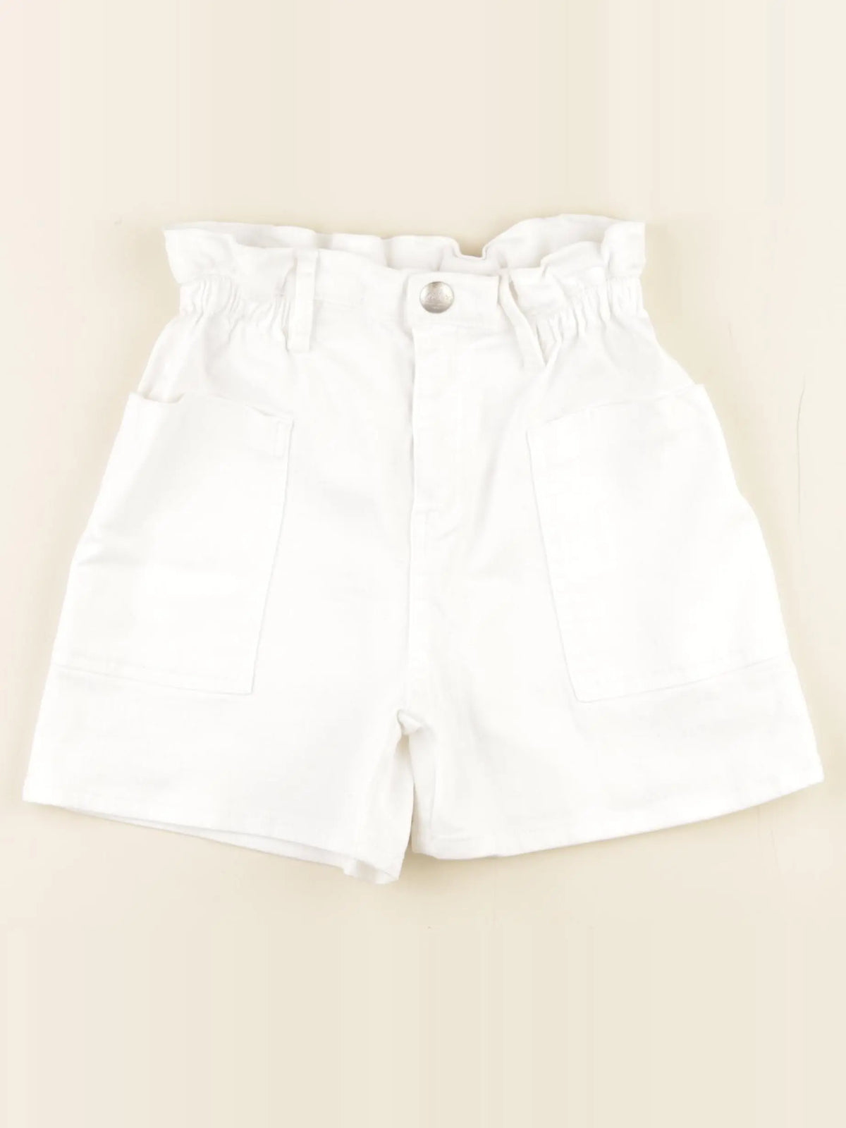 IKKS - short blanc - 10 ans