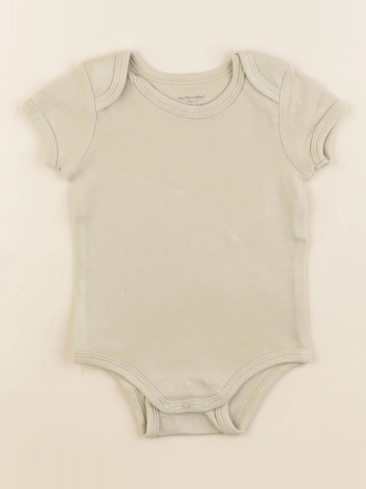 Vertbaudet - body jaune - 12 mois