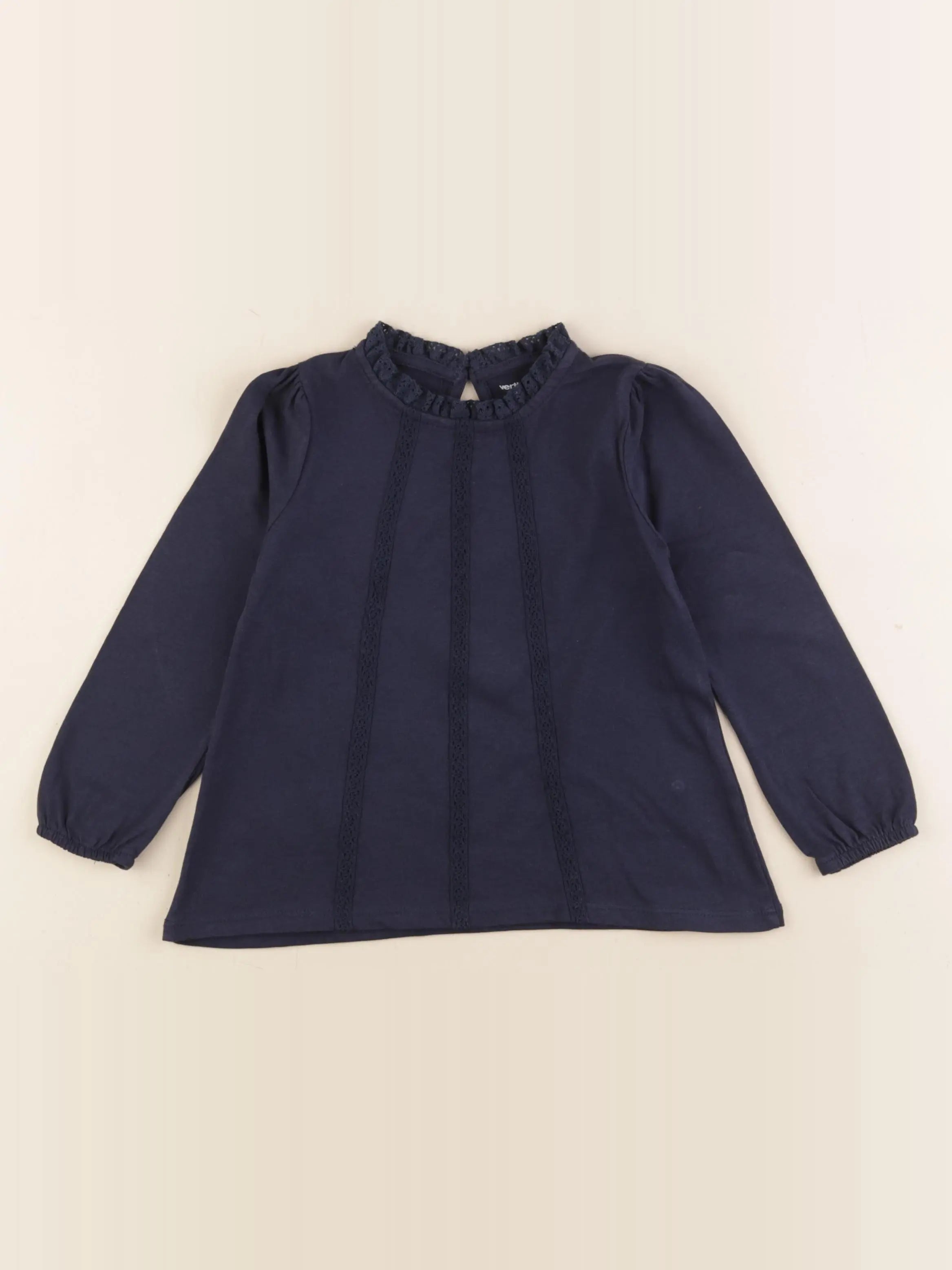 Vertbaudet - tee-shirt bleu - 3 ans