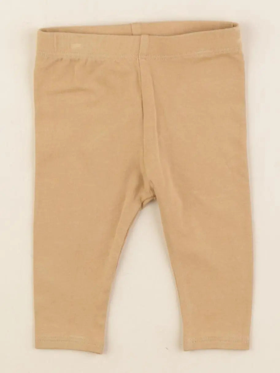 Vertbaudet - legging marron - 3 mois
