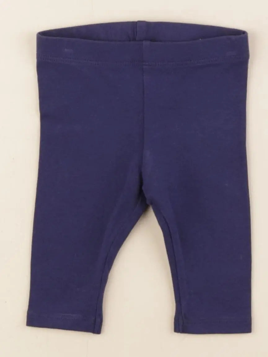 Vertbaudet - legging bleu - 1 mois