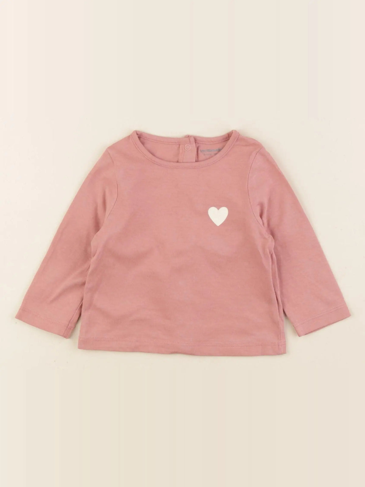 Vertbaudet - tee-shirt rose - 3 mois