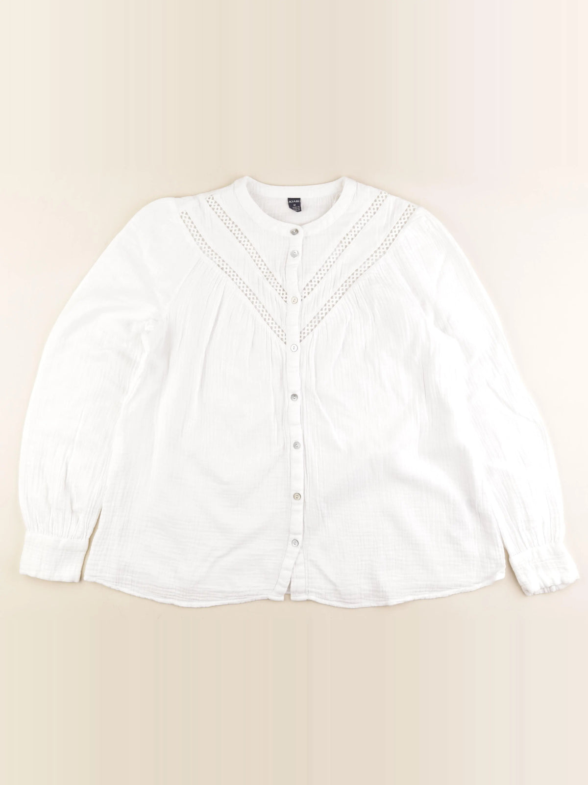 Kiabi - blouse grossesse blanc - m