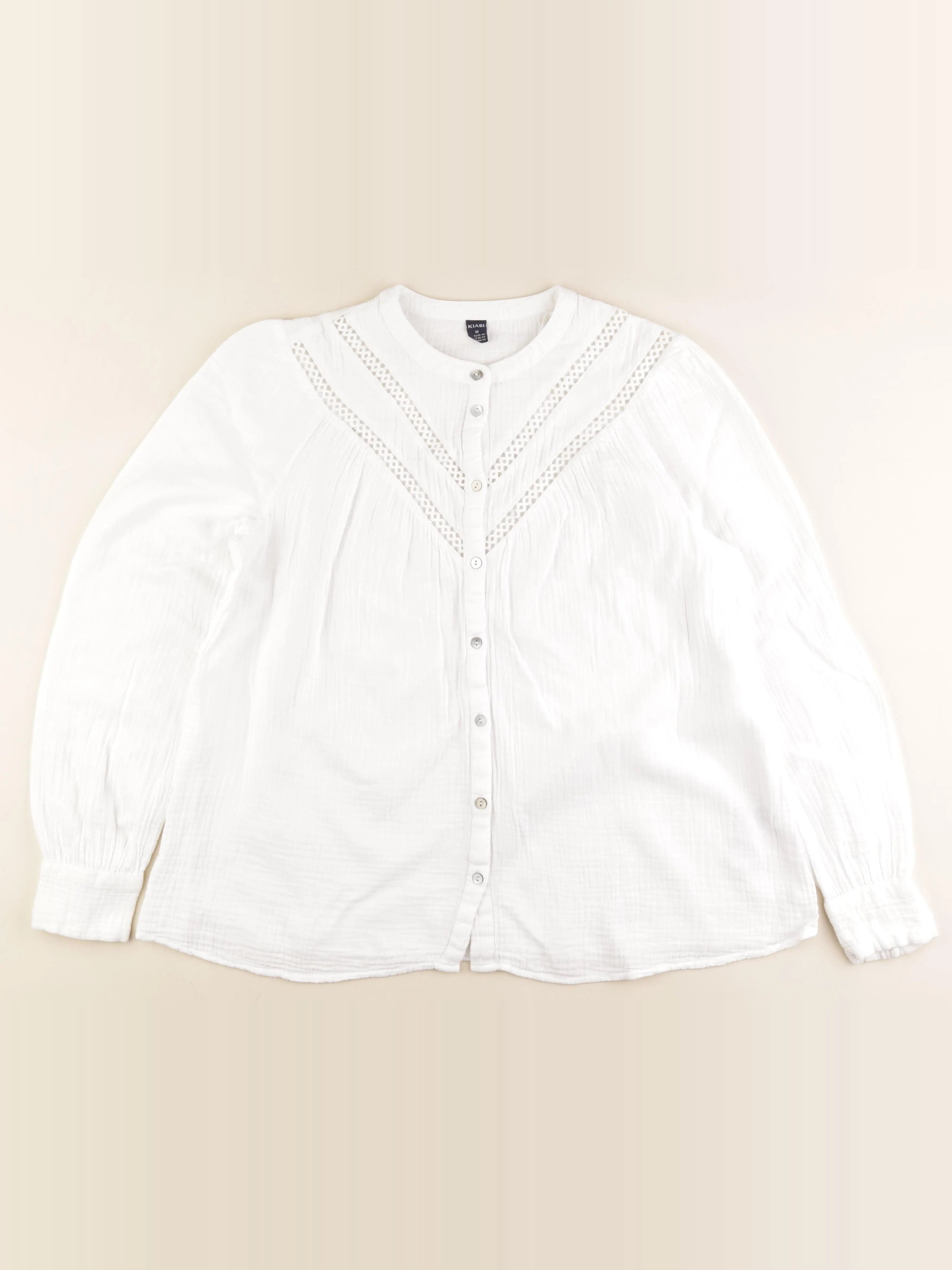 Kiabi - blouse grossesse blanc - m