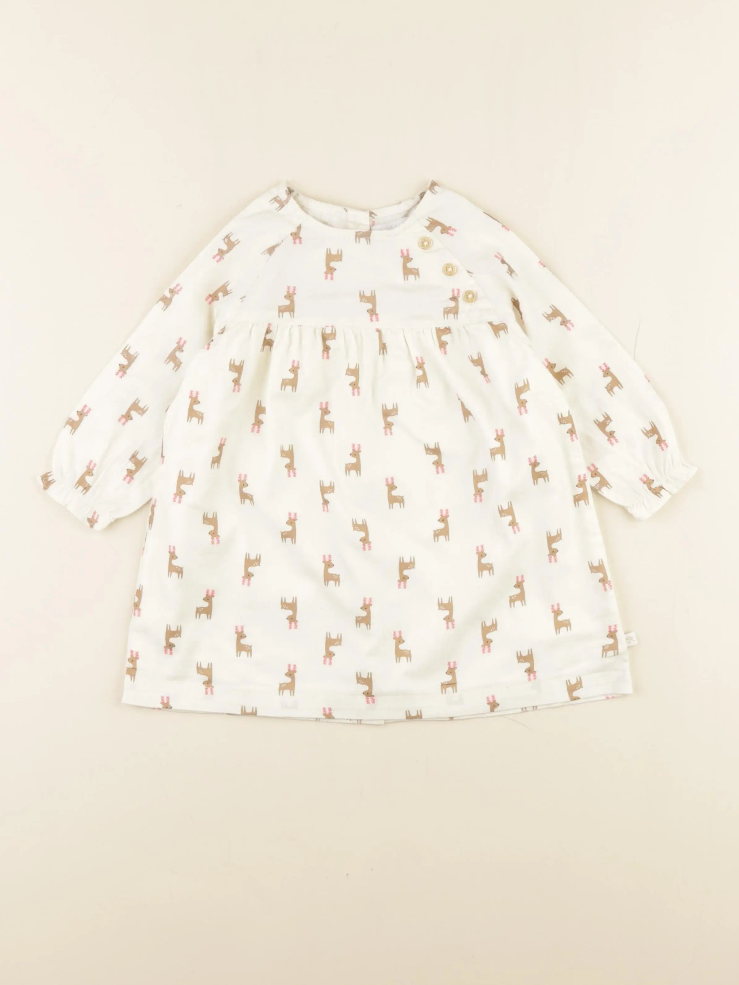 Cadet Rousselle - robe beige - 18 mois