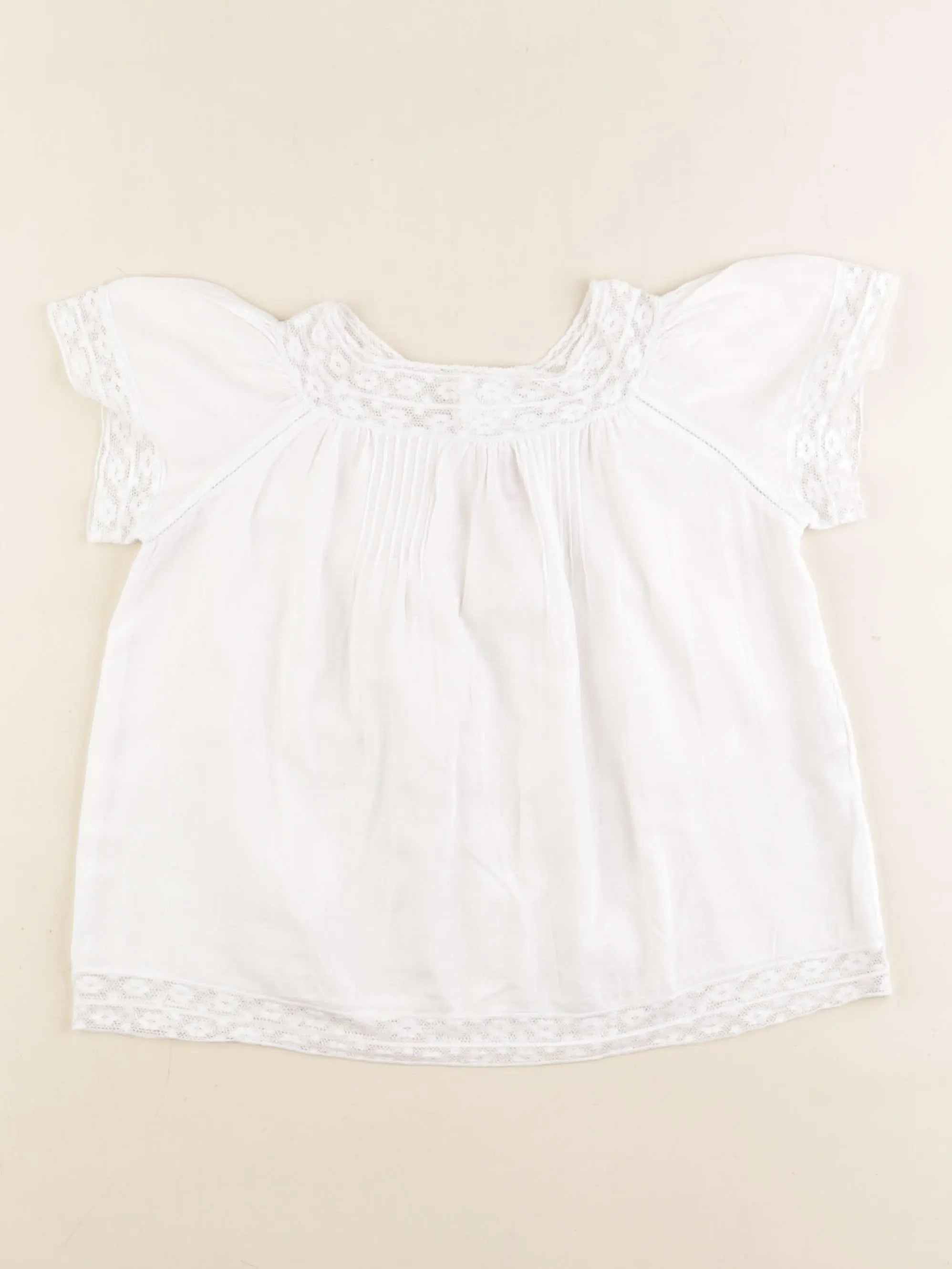 Bonpoint - blouse blanc - 6 ans