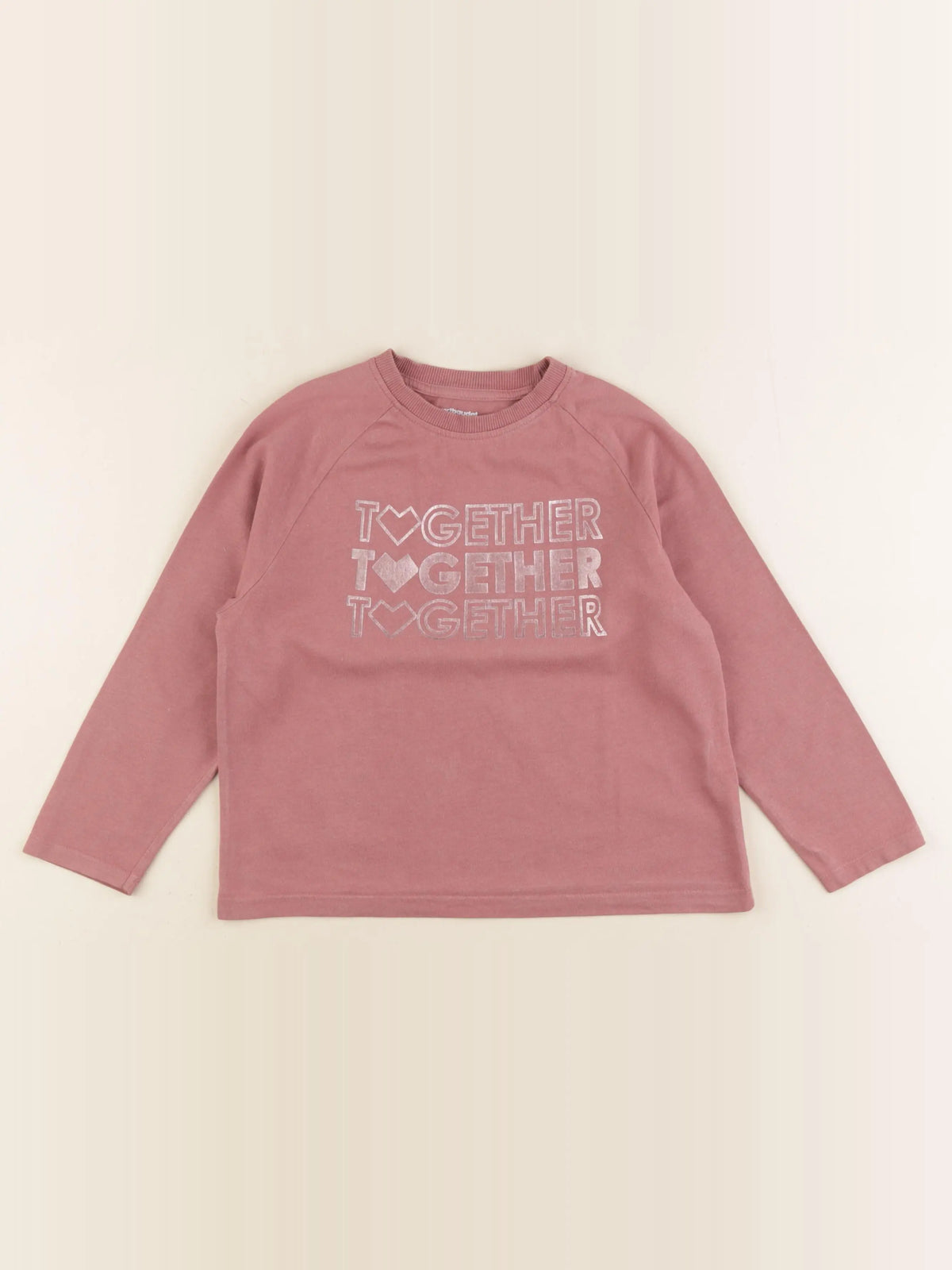 Vertbaudet - tee-shirt rose - 5 ans