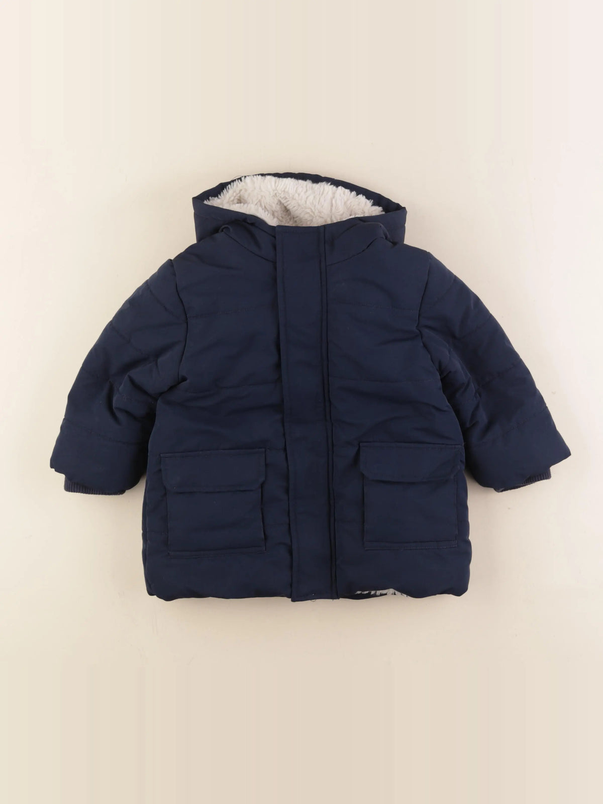 Boutchou - manteau bleu - 36 mois