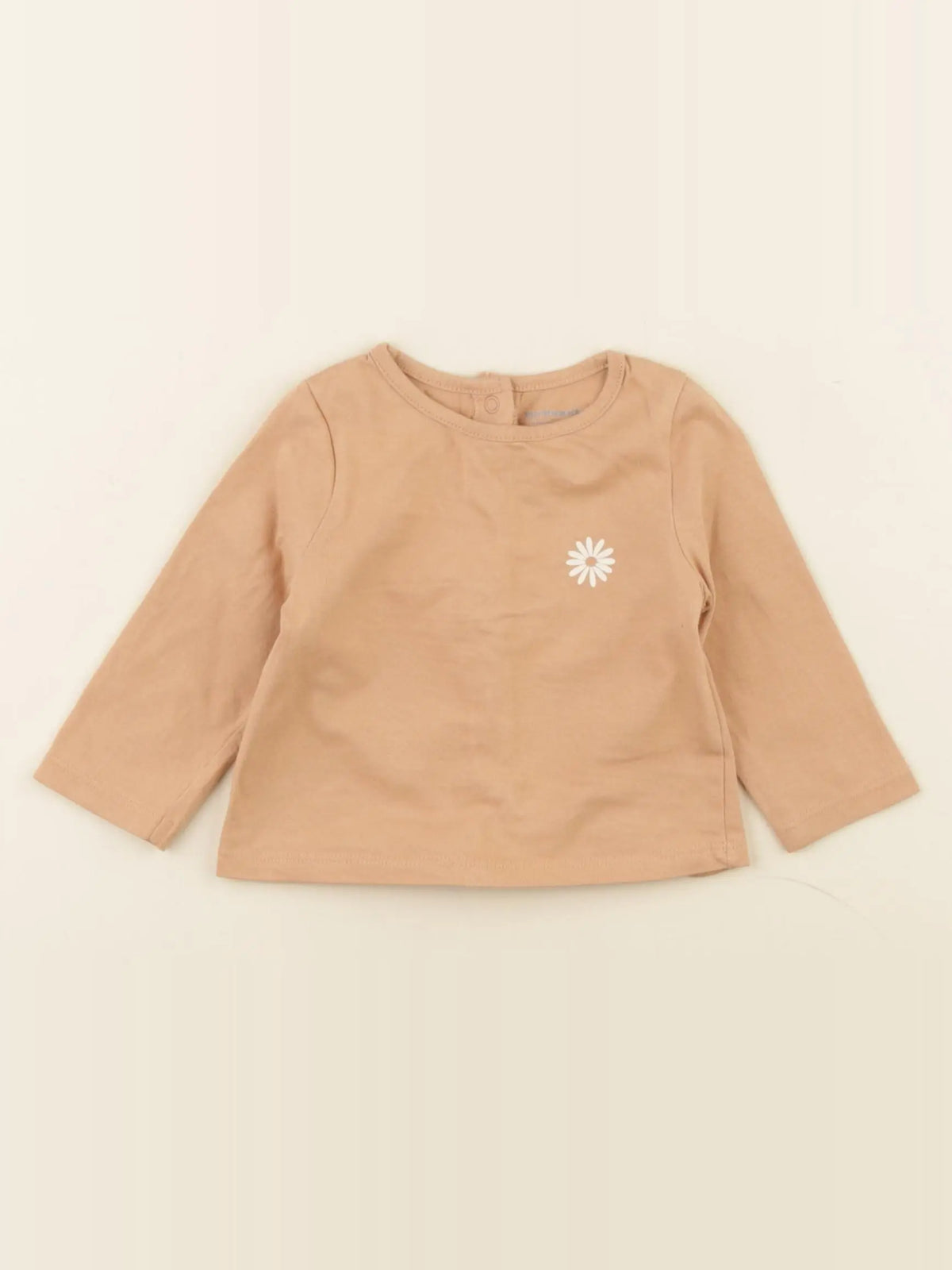Vertbaudet - tee-shirt orange - 3 mois