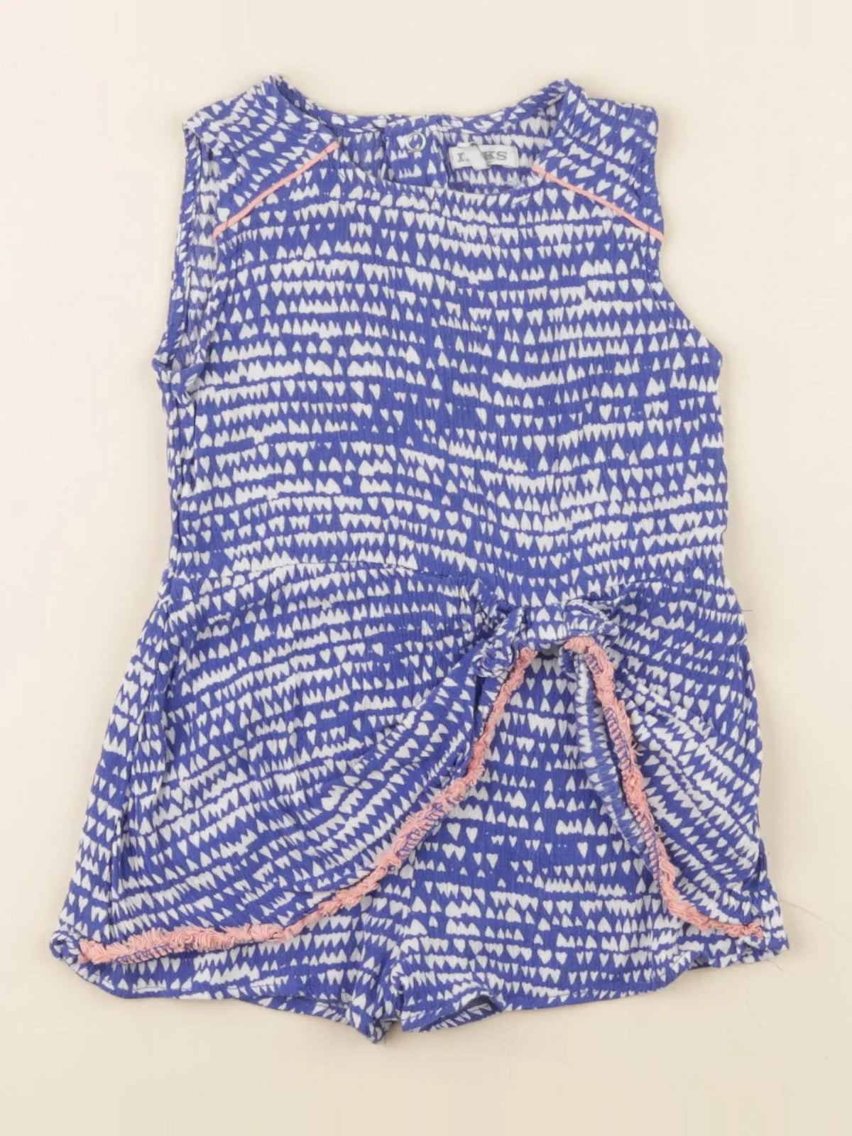 IKKS - combinaison bleu, blanc - 3 ans