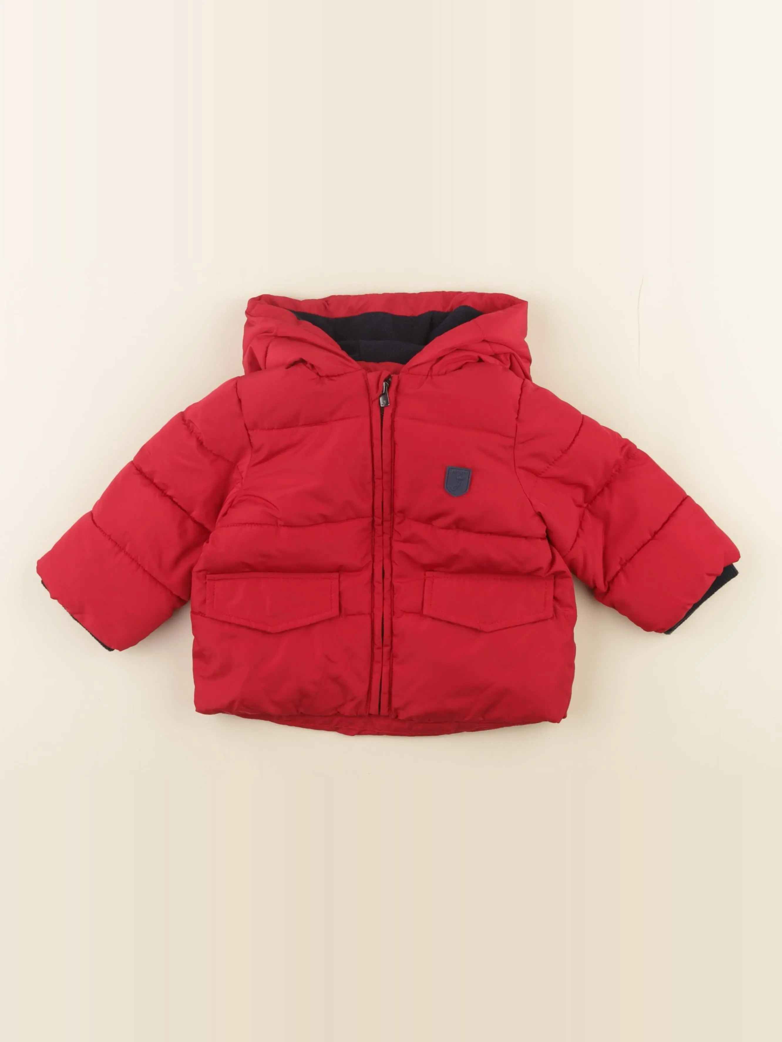 Jacadi - doudoune rouge - 12 mois
