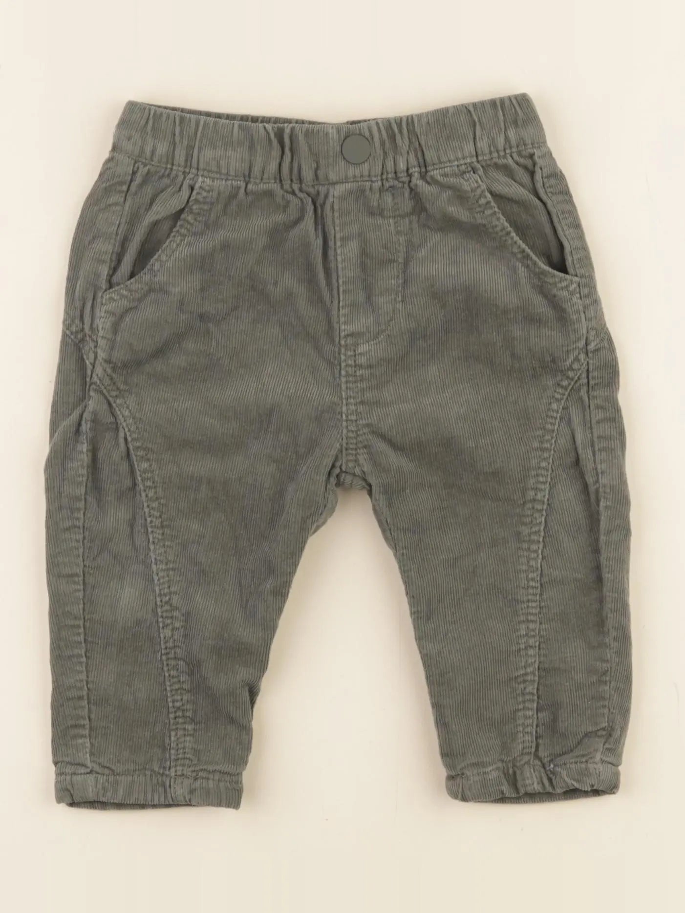 Zara - pantalon vert - 6/9 mois