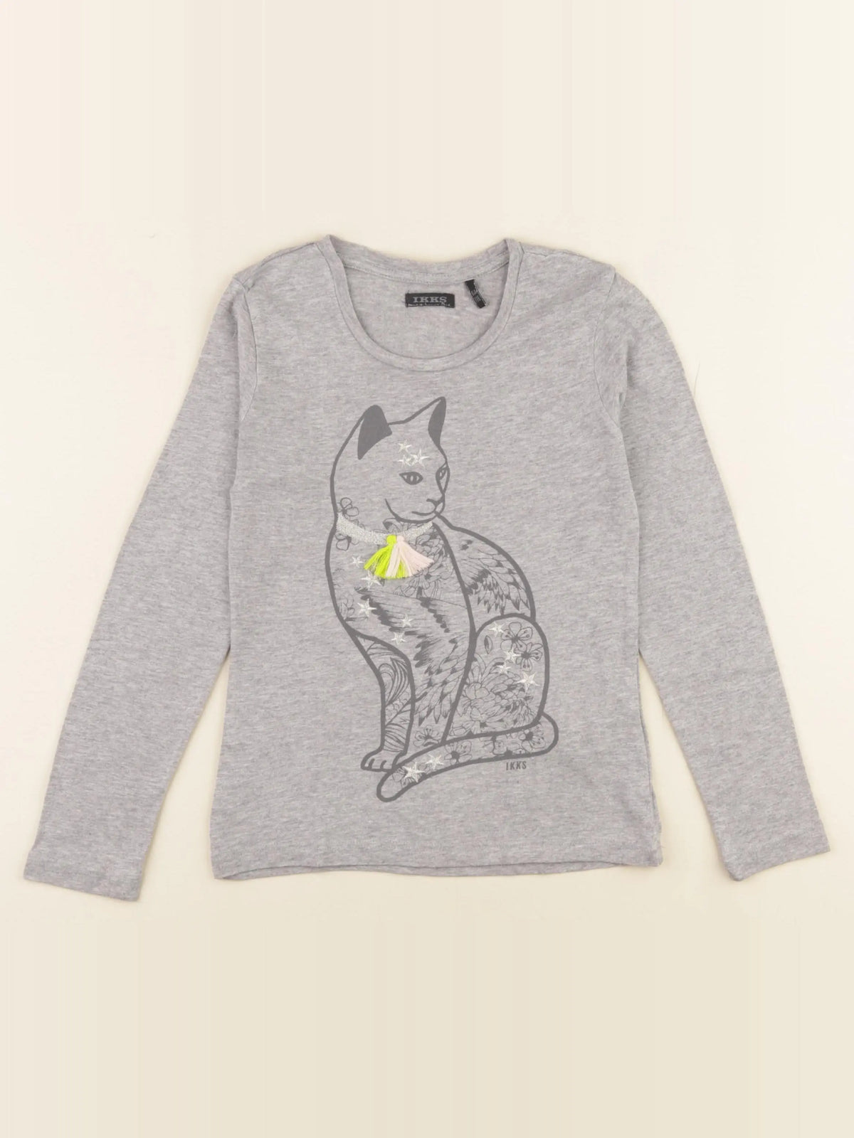 IKKS - tee-shirt gris - 6 ans