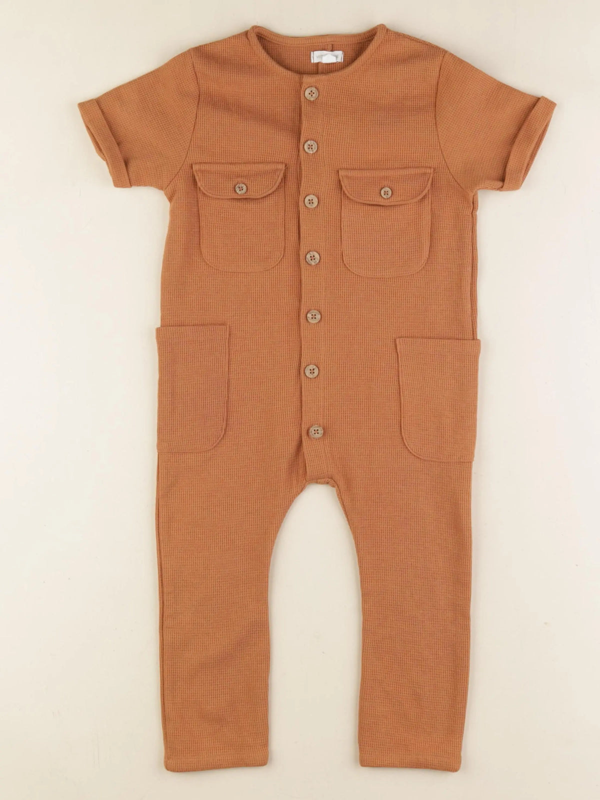 Vertbaudet - combinaison marron - 36 mois