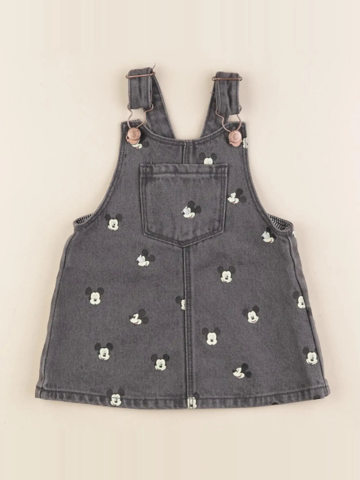 Zara - robe noir - 3/6 mois