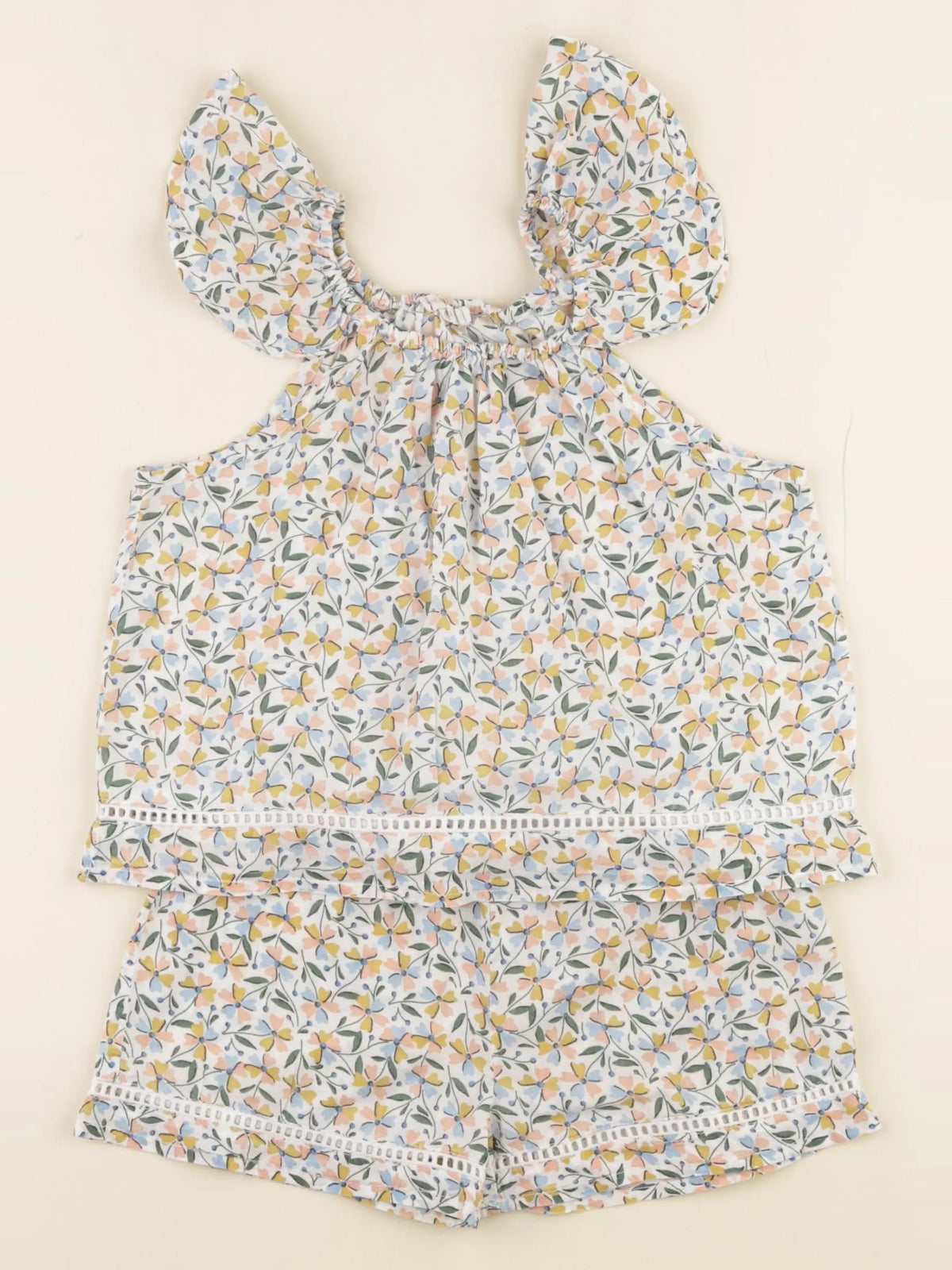 Monoprix - pyjama coton multicolore - 3 ans