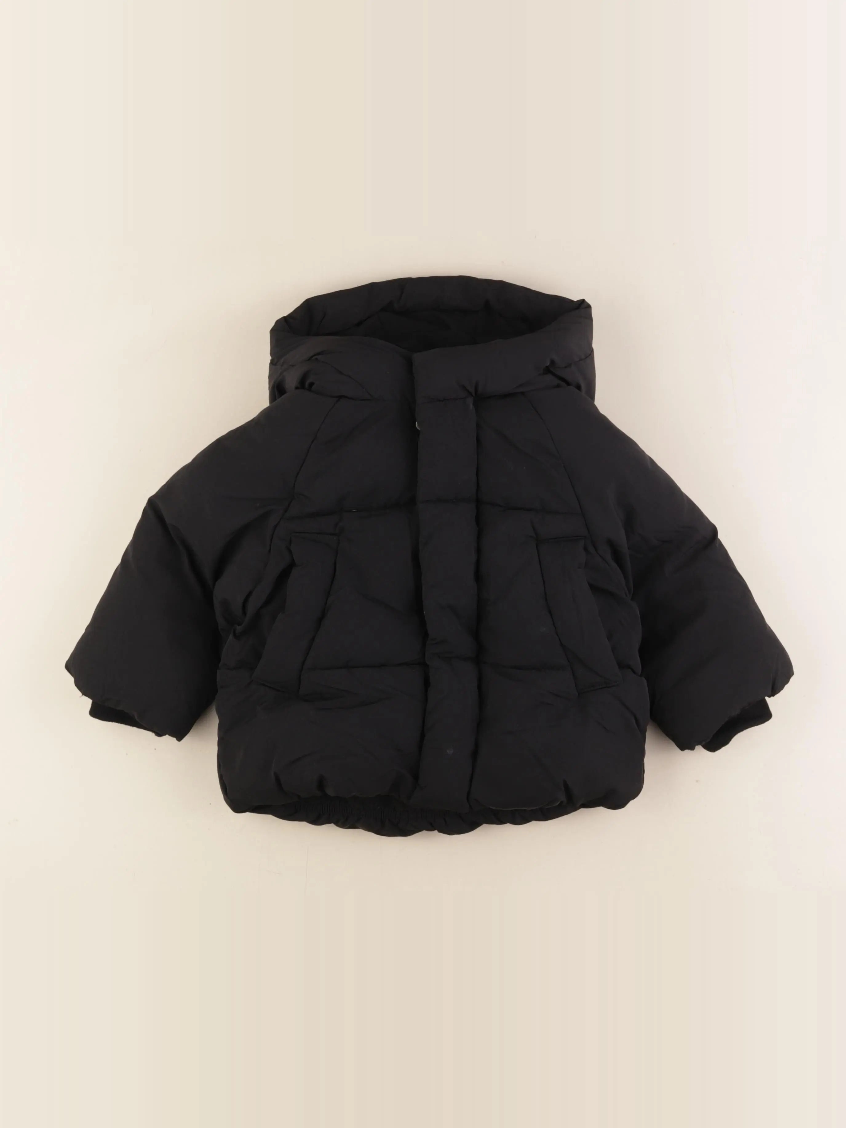 Zara - doudoune noir - 18 mois