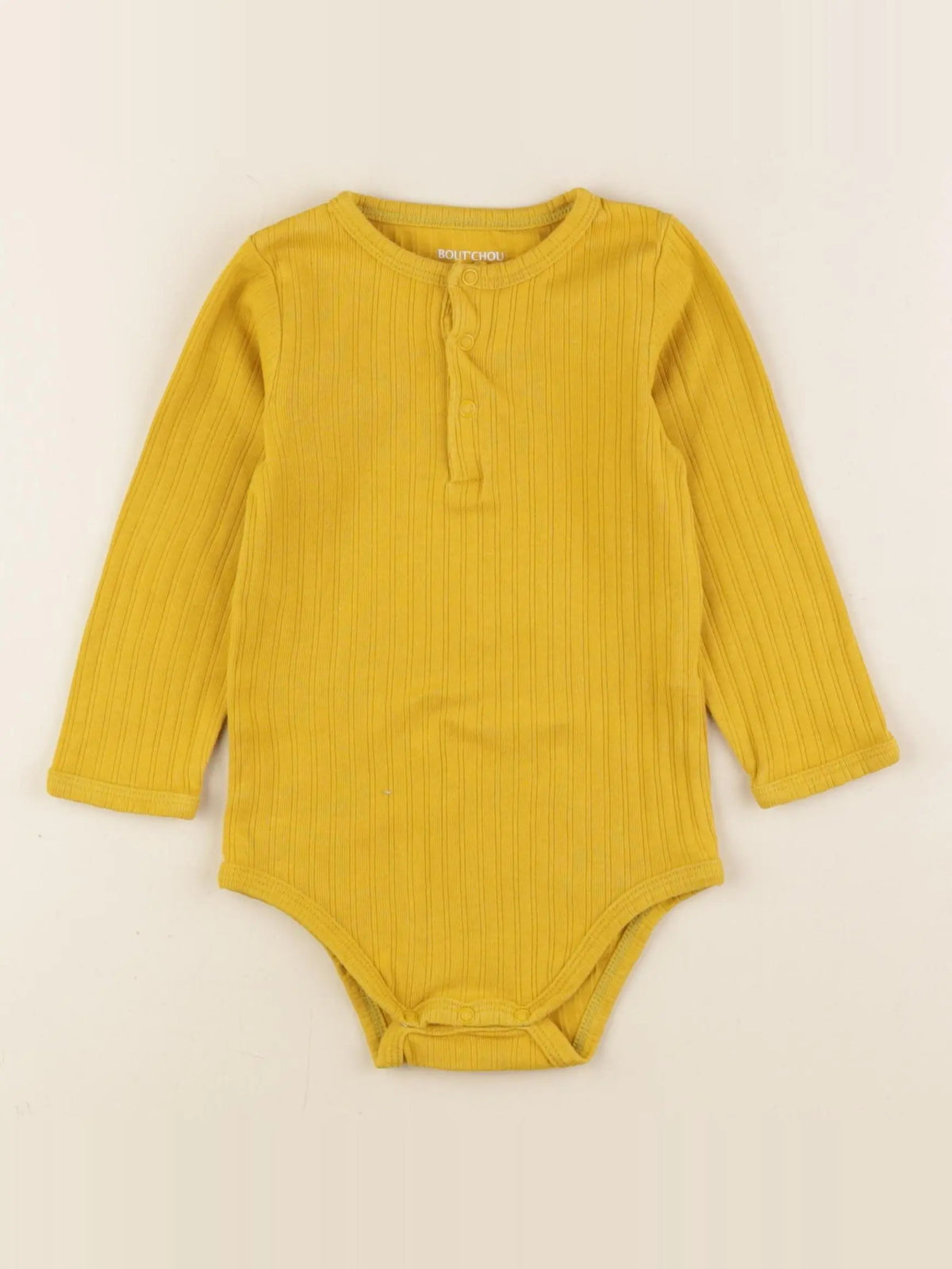 Boutchou - body jaune - 18 mois