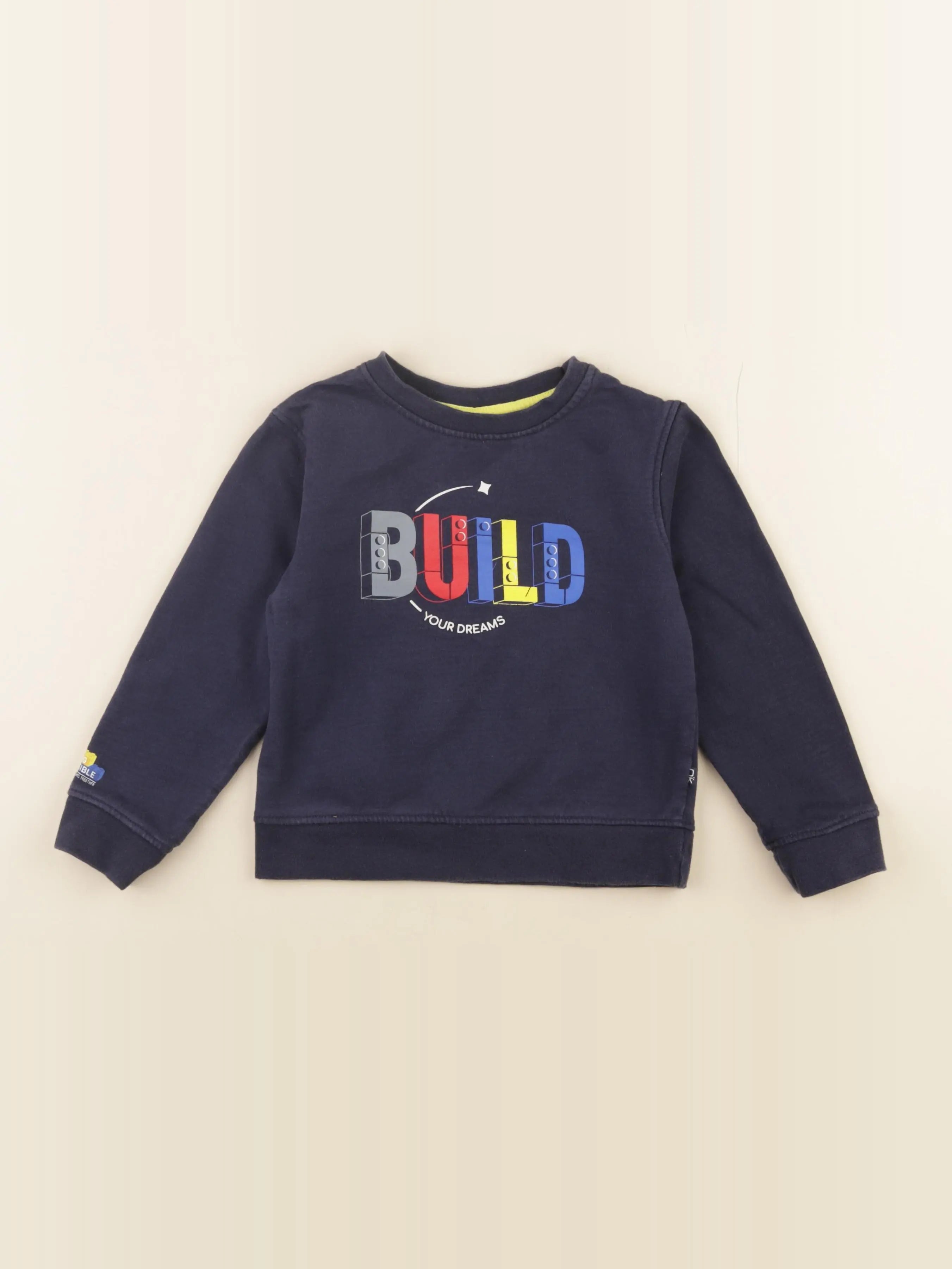 Okaidi - sweat bleu - 4 ans