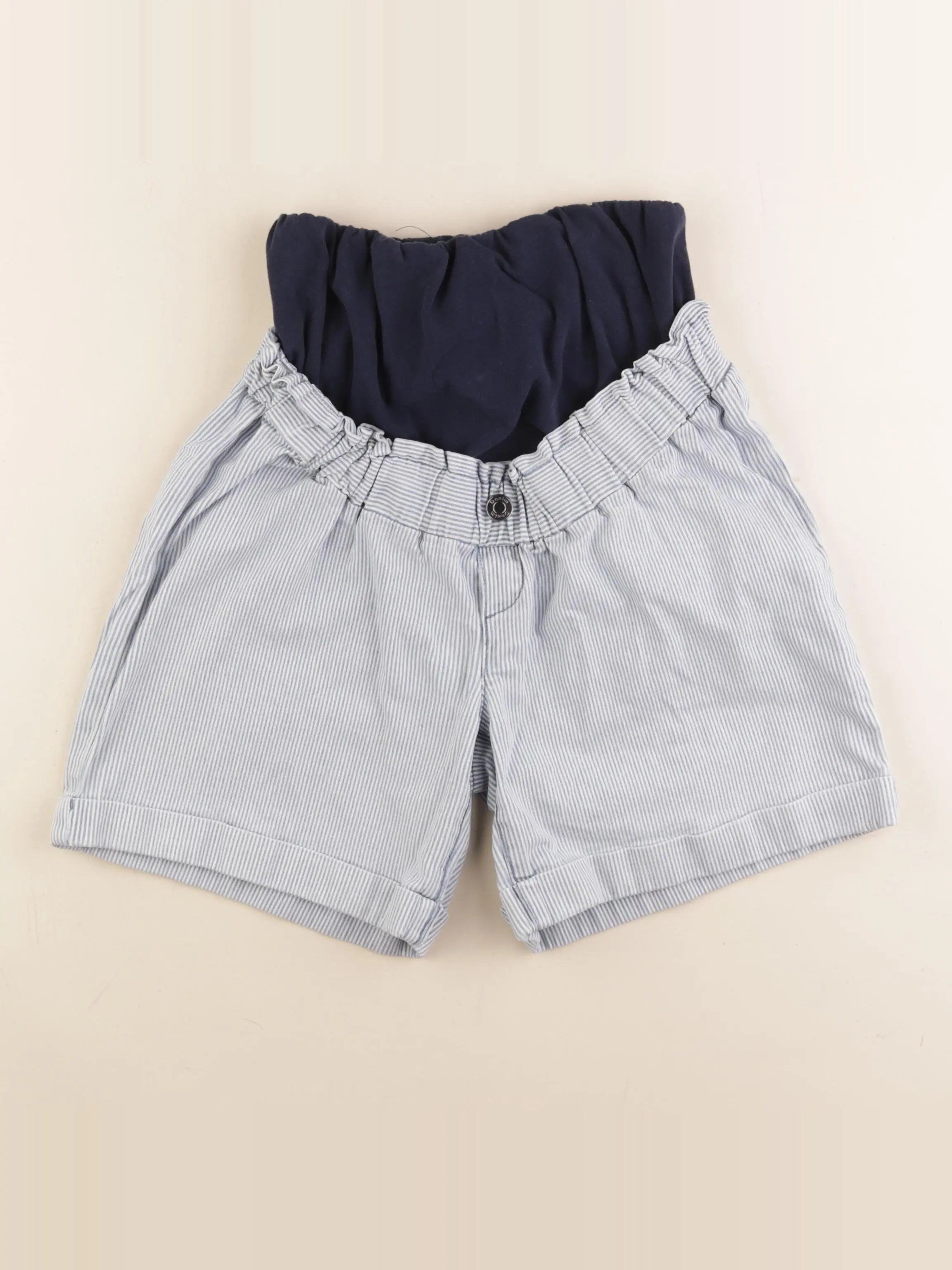 Vertbaudet - short grossesse bleu - 34