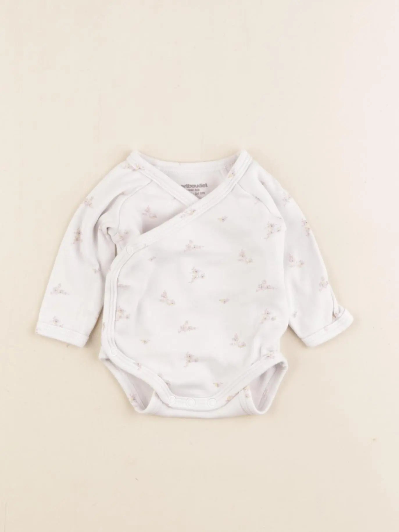 Vertbaudet - body blanc - 1 mois