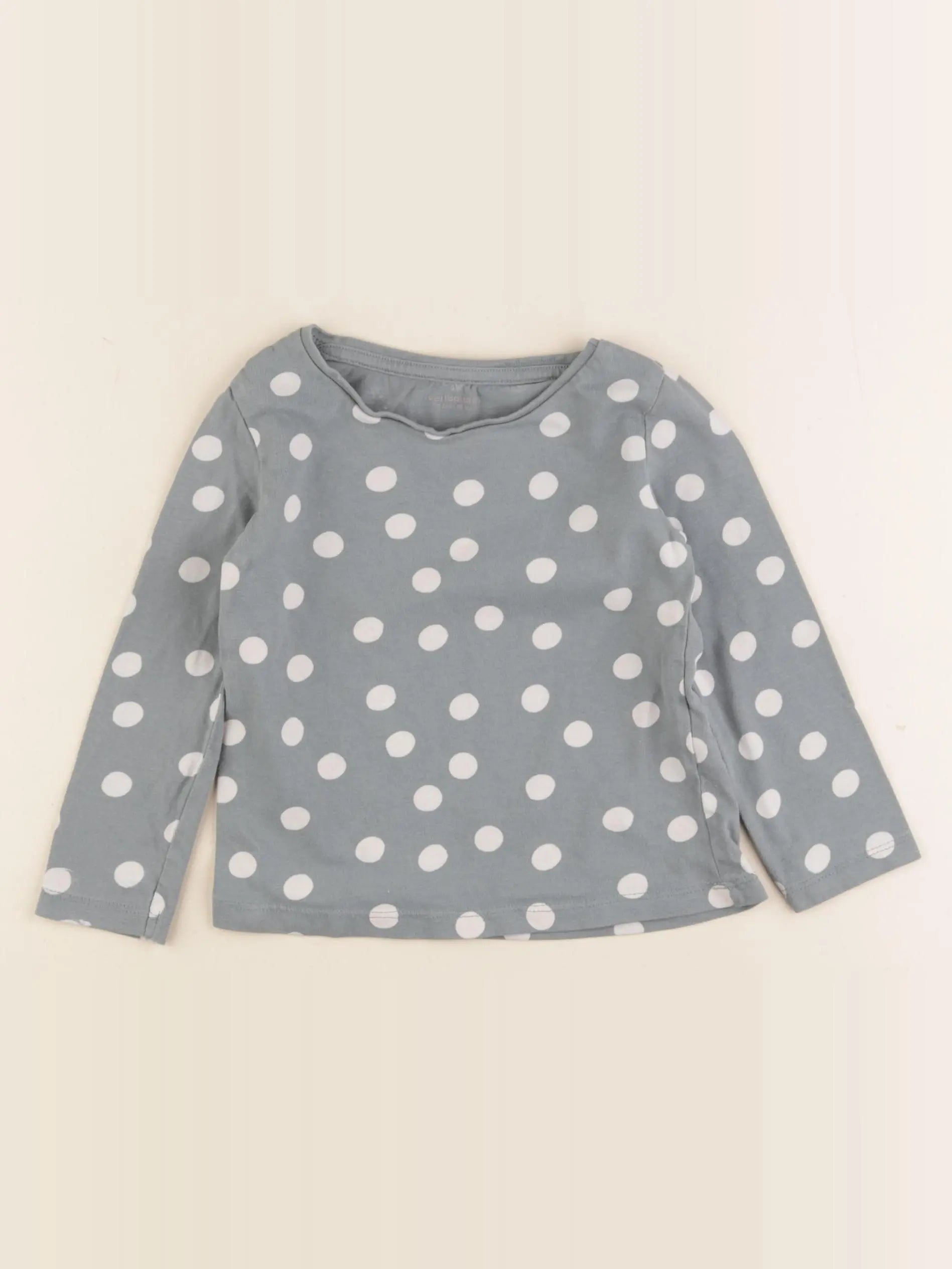 Vertbaudet - tee-shirt vert - 2 ans