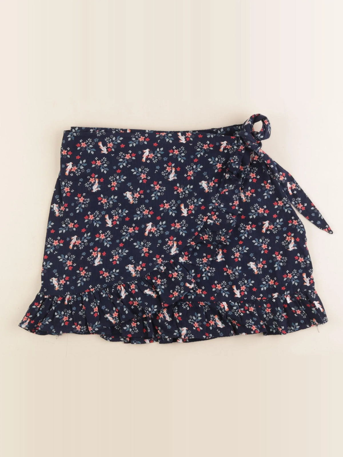 Vertbaudet - jupe bleu - 10 ans