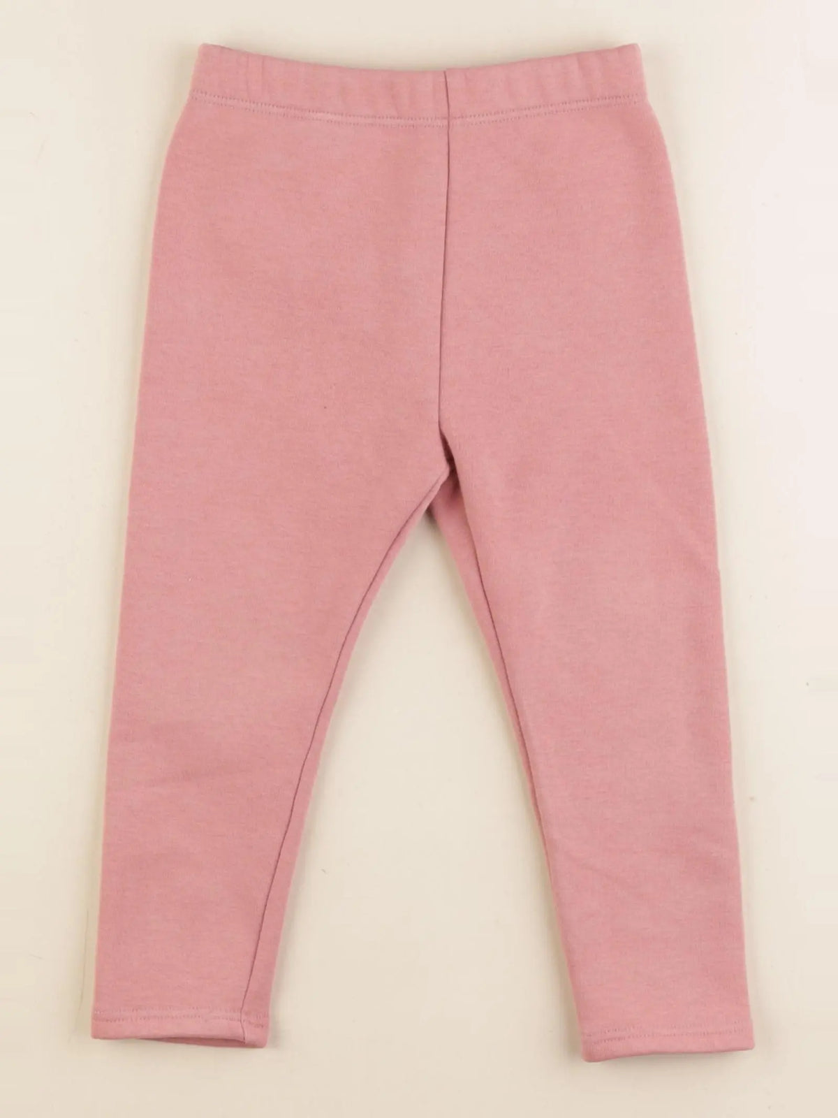 Vertbaudet - legging doublé rose - 3 ans
