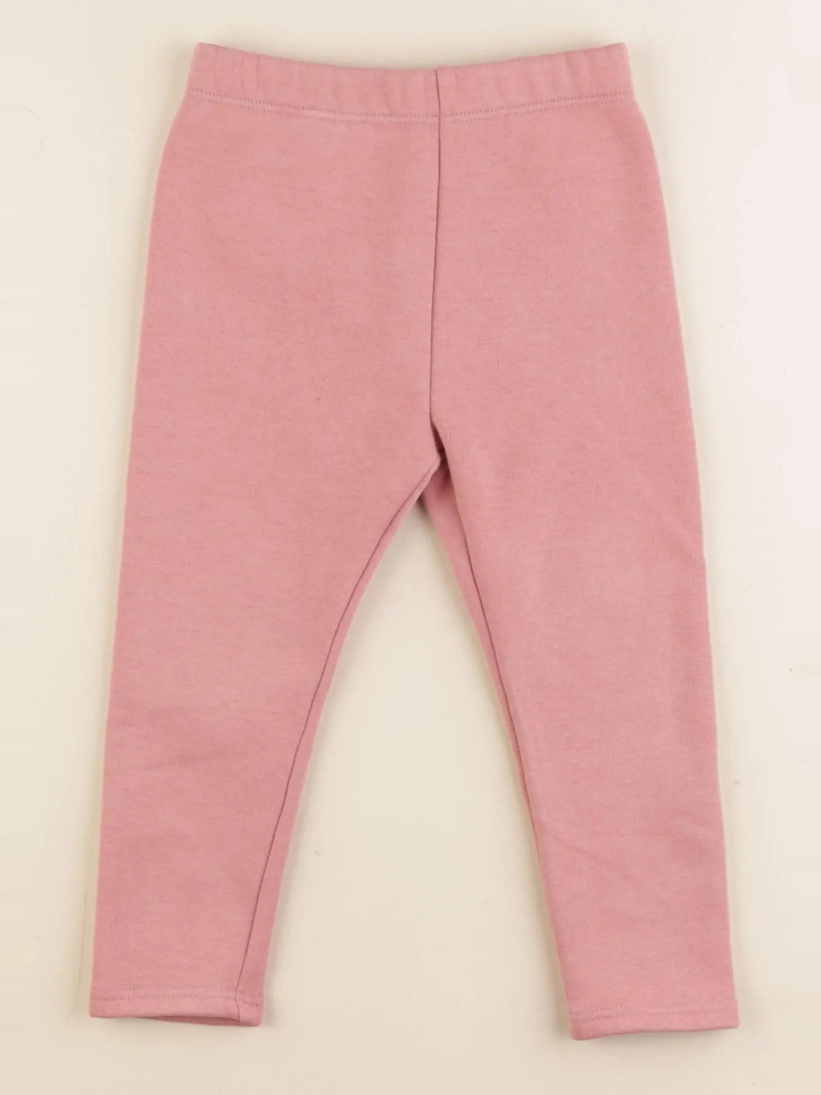 Vertbaudet - legging doublé rose - 3 ans