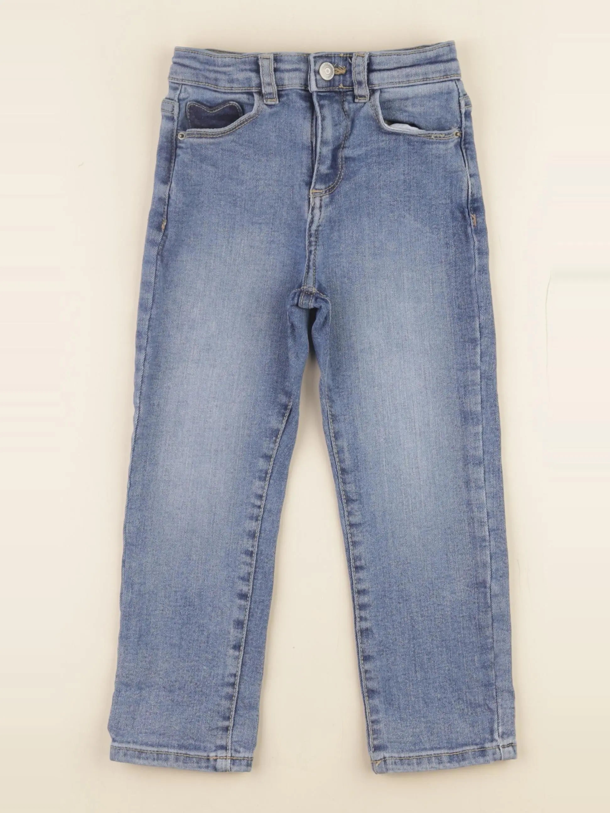Vertbaudet - jean bleu - 4 ans
