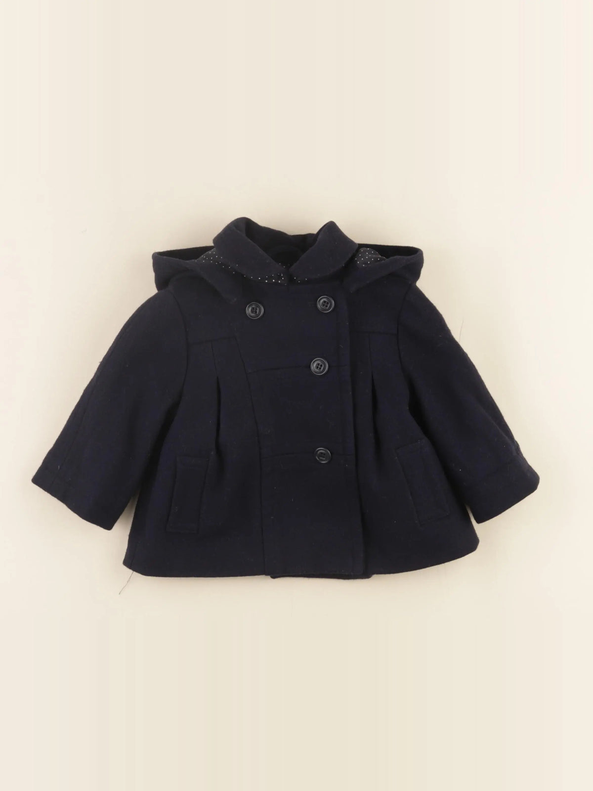 Jacadi - parka bleu - 6 mois