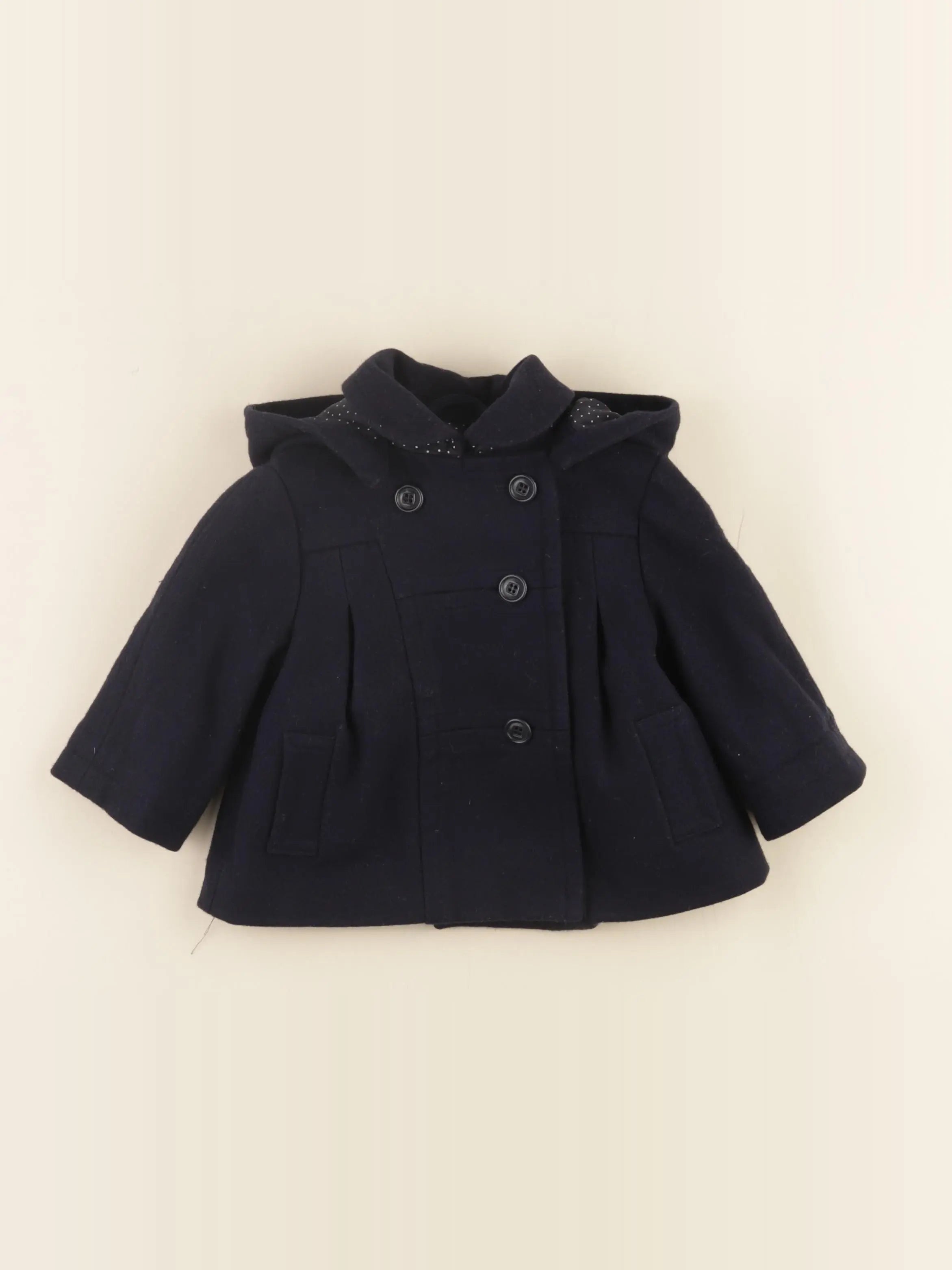 Jacadi - parka bleu - 6 mois