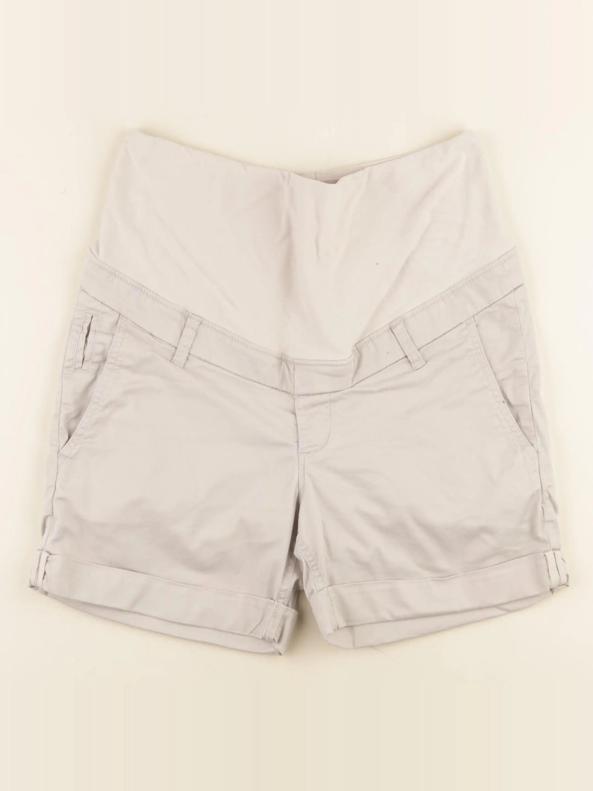 H&M - short grossesse beige - 38