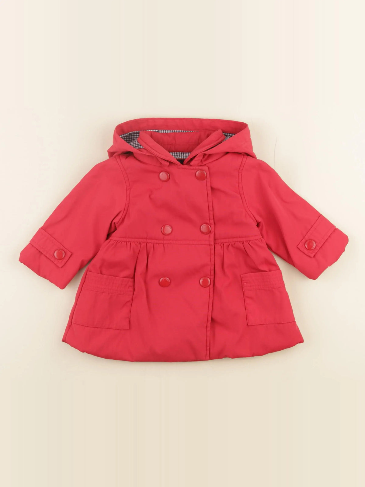 Jacadi - imperméable rouge - 6 mois